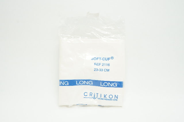 Critikon 2116 Soft-Cuf Blood Pressure Cuffs, Adult, Long 23-33cm