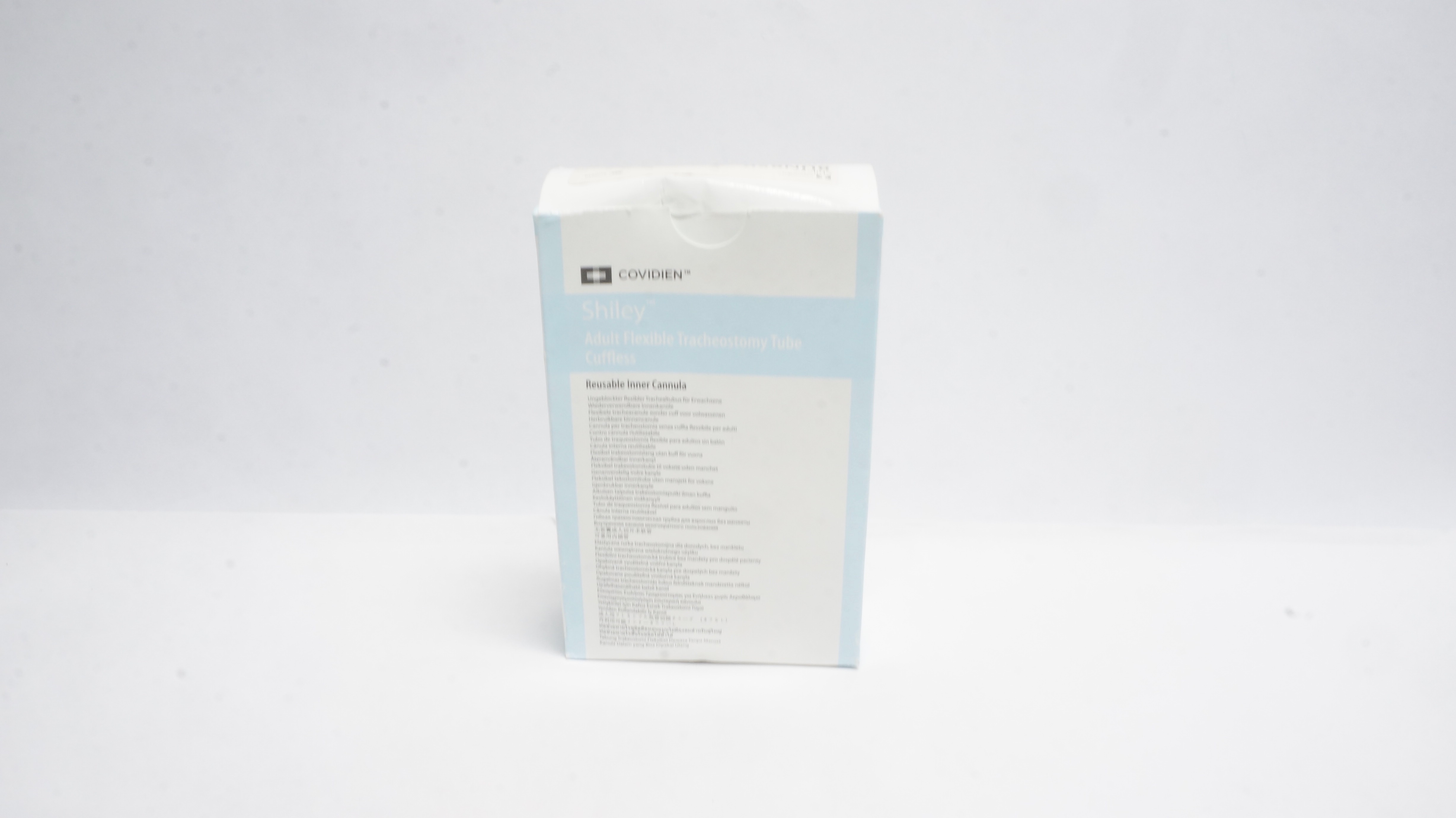 Covidien 8UN85R Shiley Adult Flexible Tracheostomy Tube Cuffless 8.5mmx12.2mm(x)