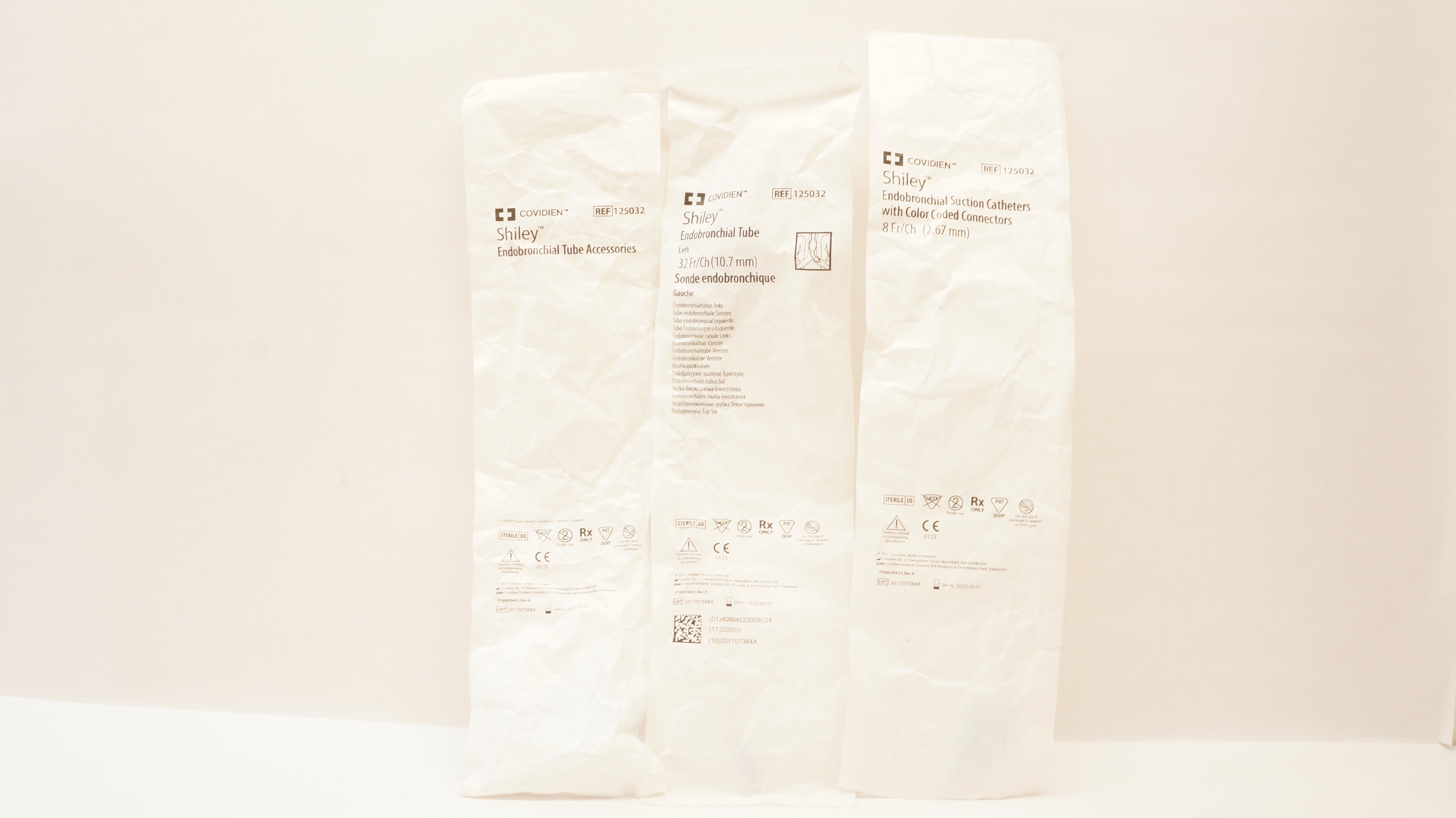 Covidien 125041 Shiley Endobronchial Cath.12Fr/Ch, Tube 41Fr/Ch & Accessories(x)