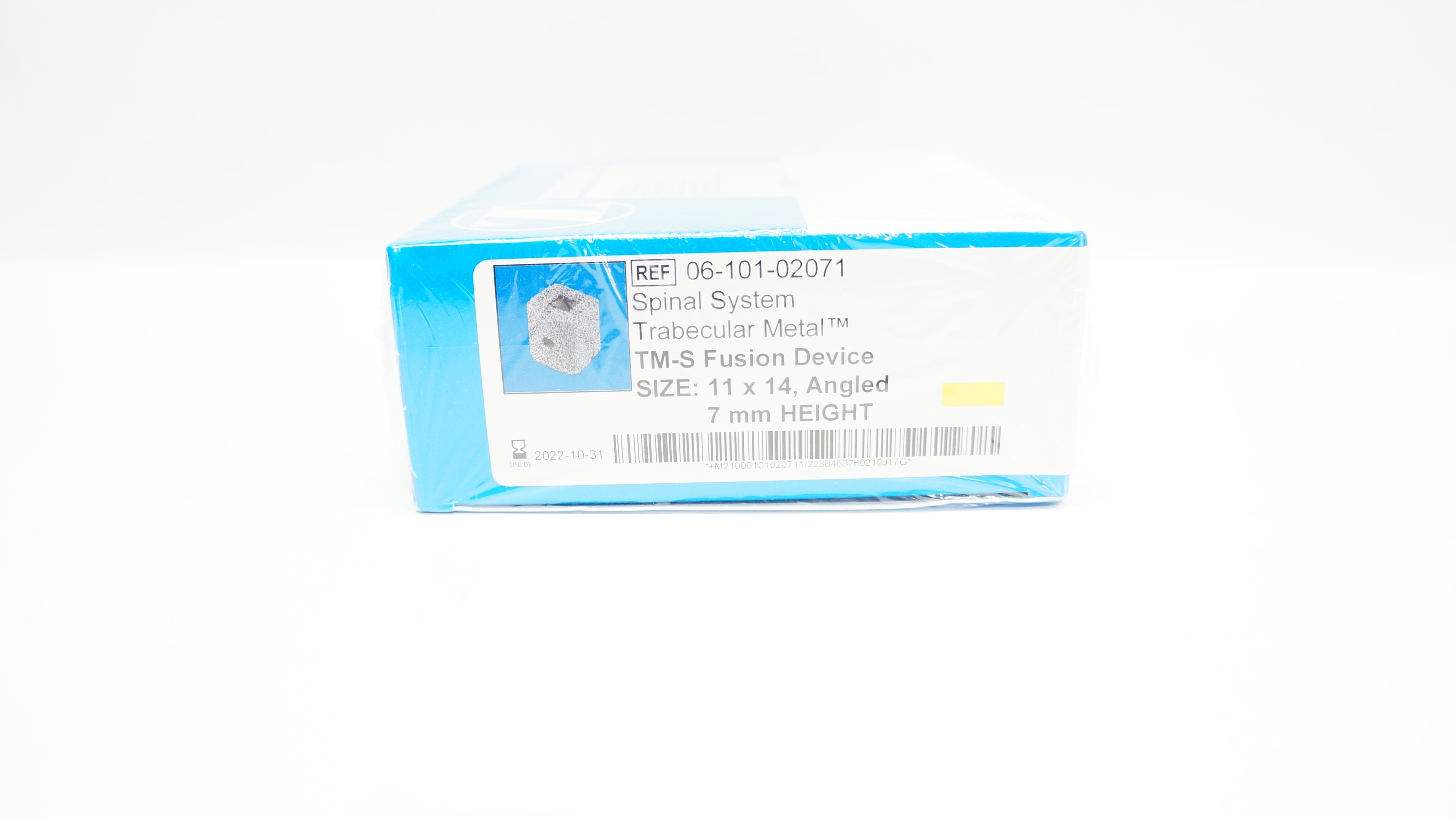 Zimmer 06-101-02071 Spinal System Trabecular Metal TM-S Fusion Device 7mm (x)