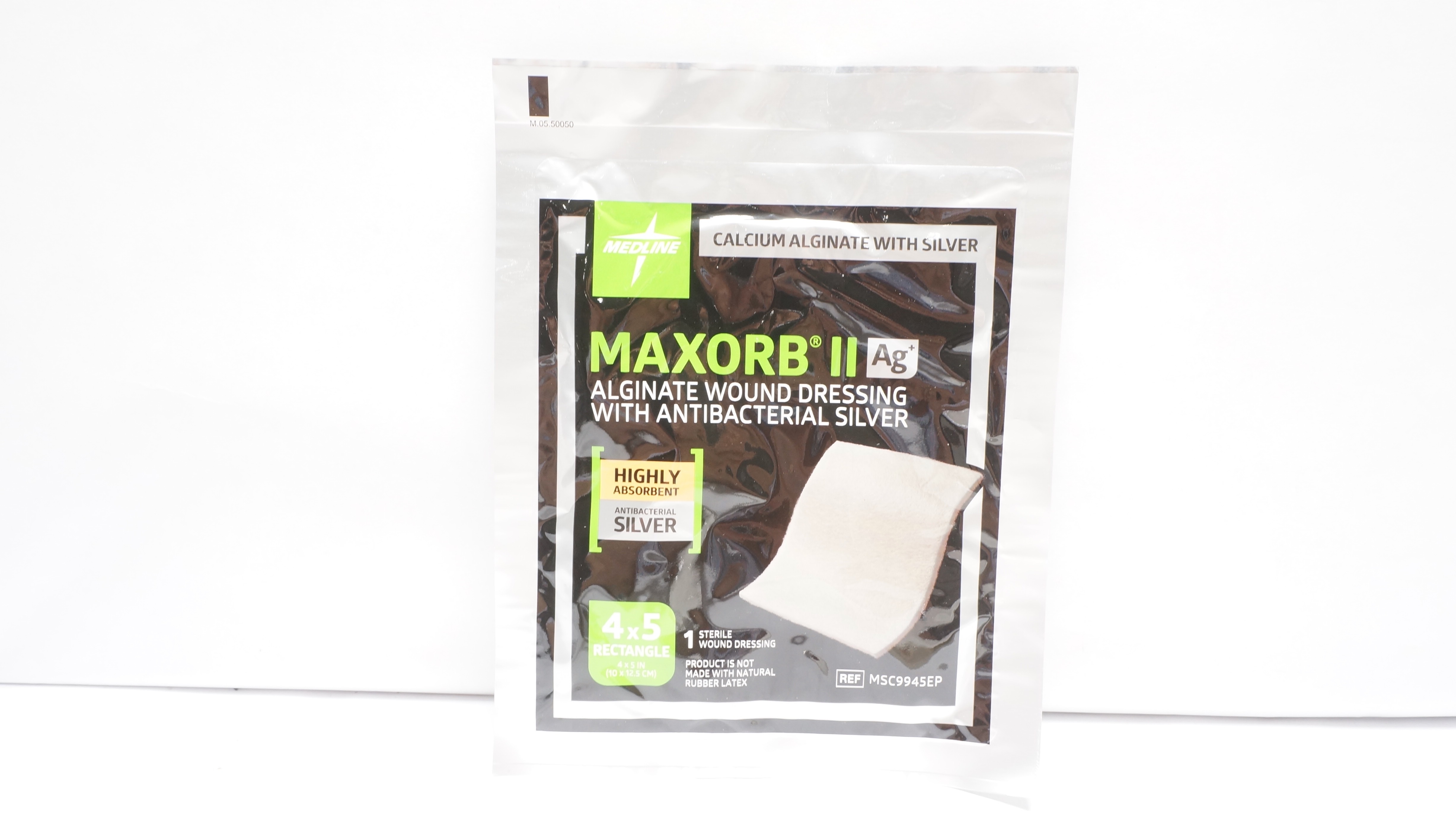 maxorb ii silver alginate dressings Maxorb II Alginate Dressing, 4 x 4 Inch