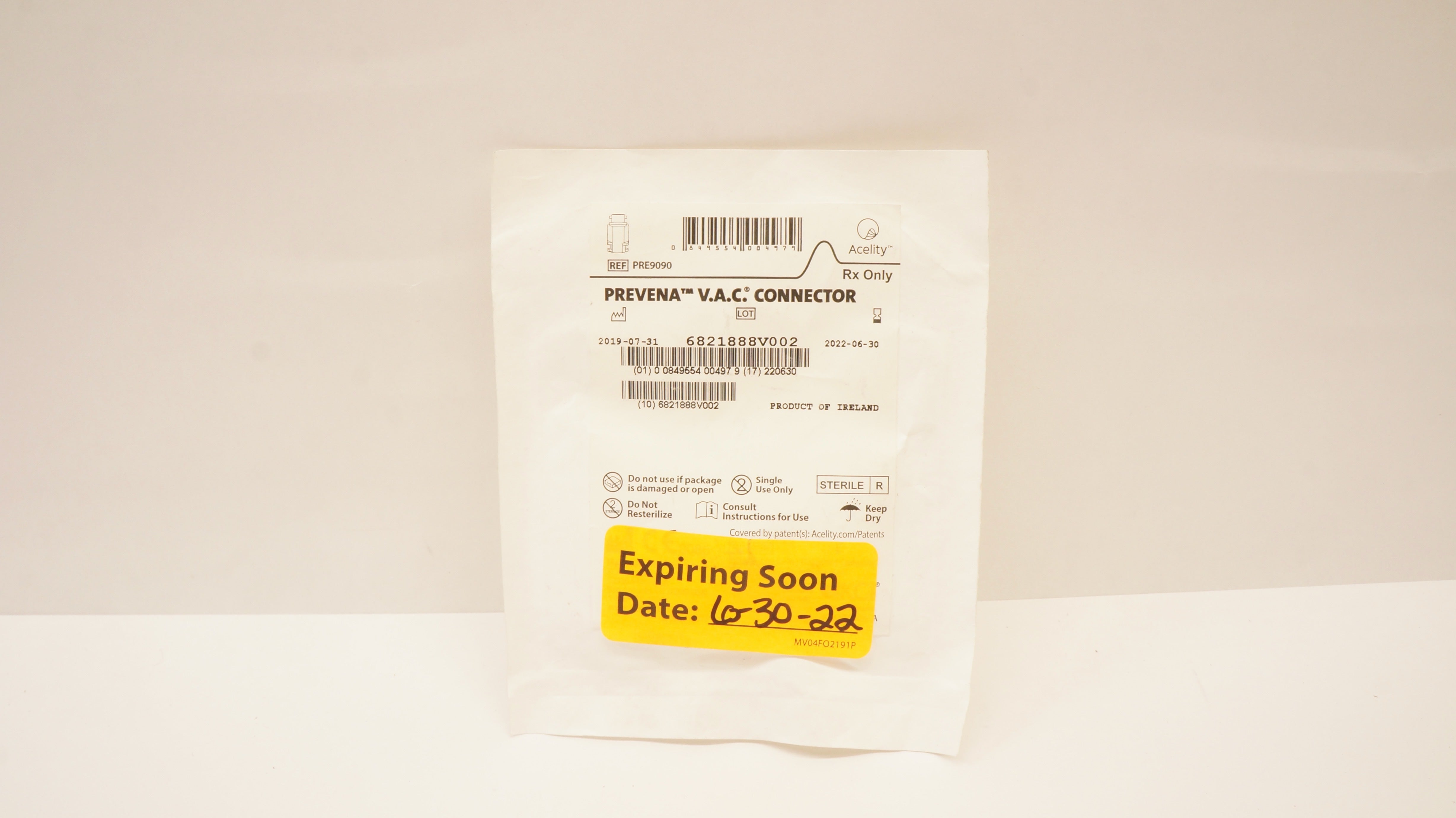 KCI PRE9090 Prevena V.A.C. Connector (x)