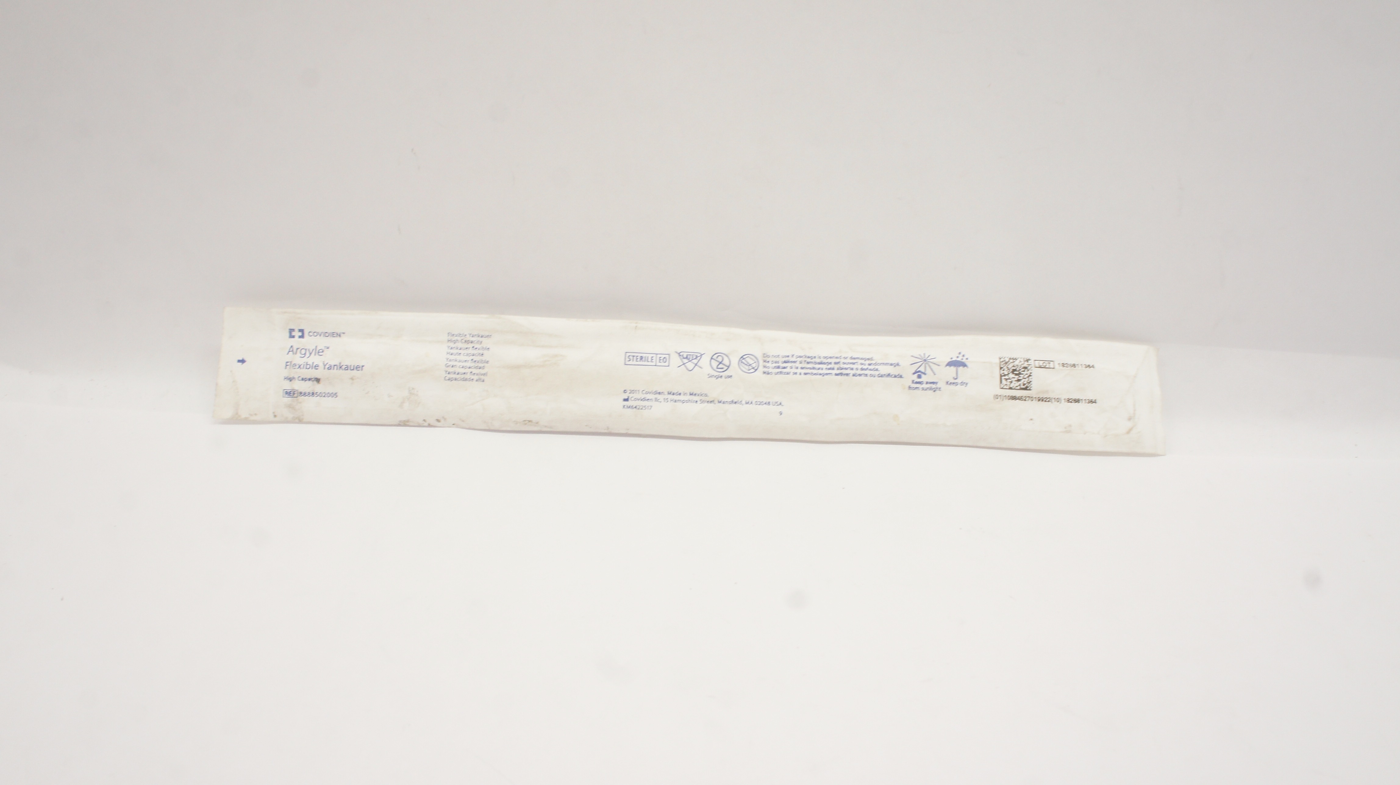Covidien 8888502005 Argyle Flexible Yankauer High Capacity