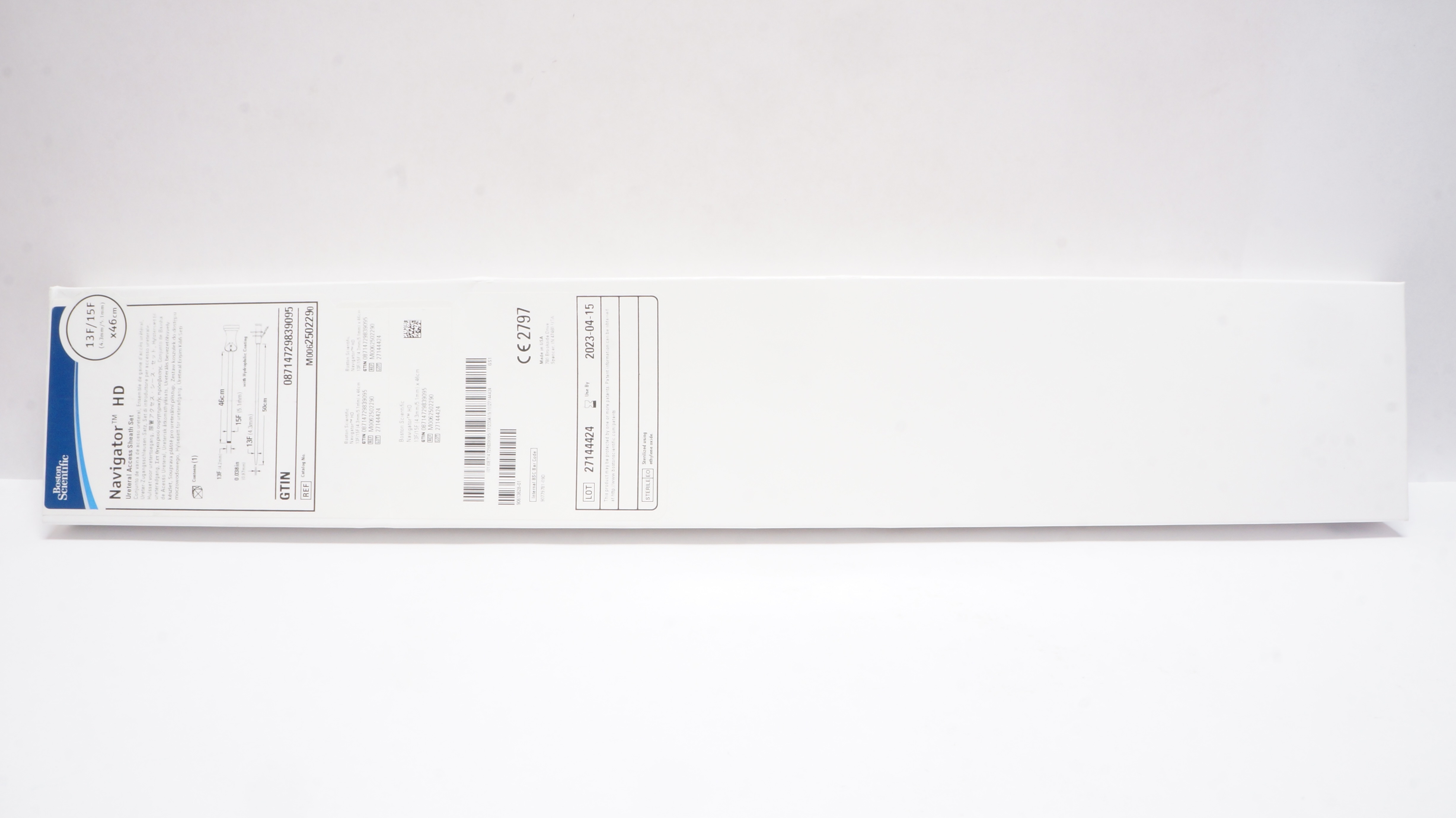 Boston Scientific M0062502290 Ureteral Access Sheath Set 13/15F x 46cm (x)