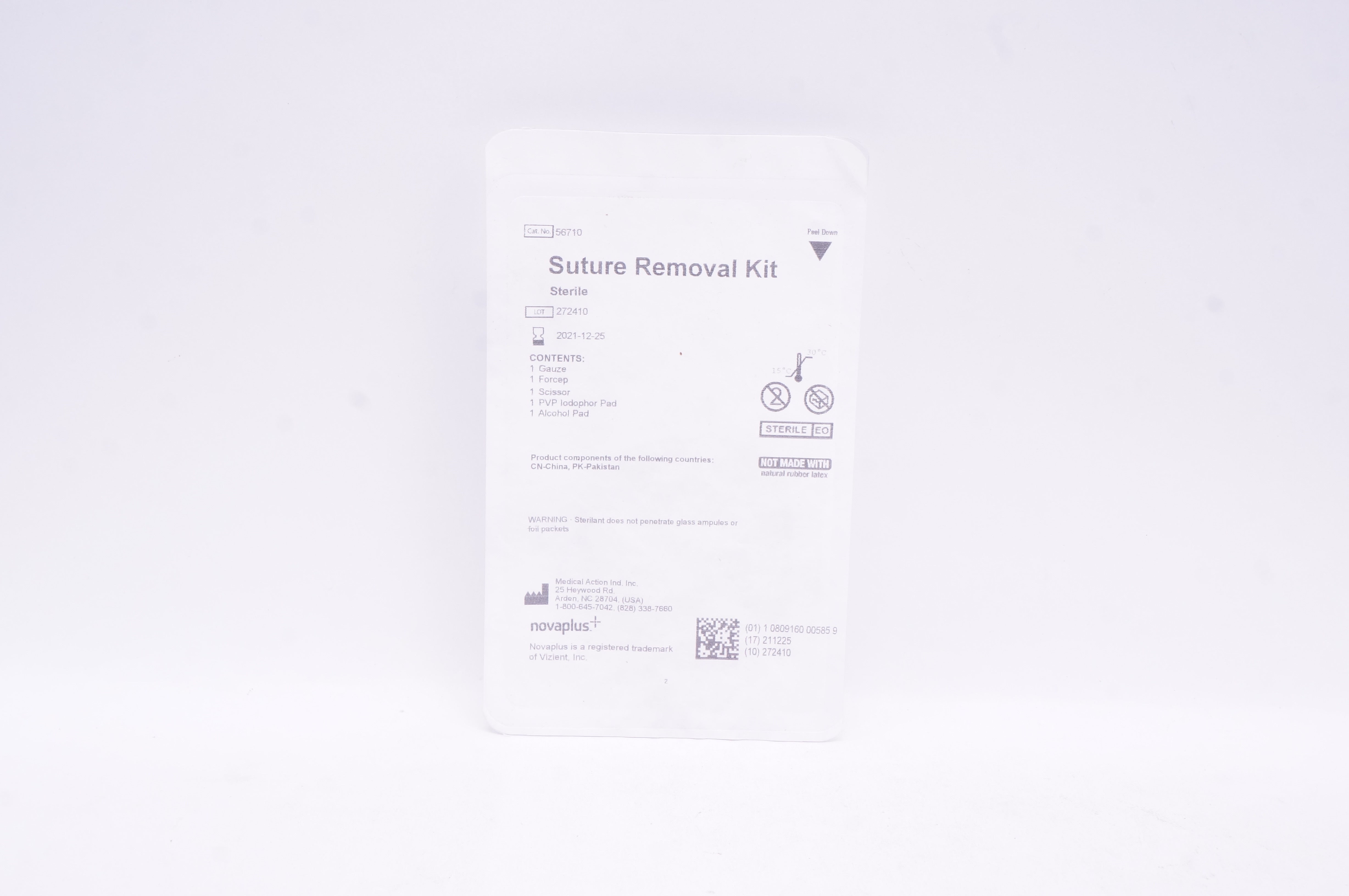 Medical Action 56710 NovaPlus Suture Removal Kit