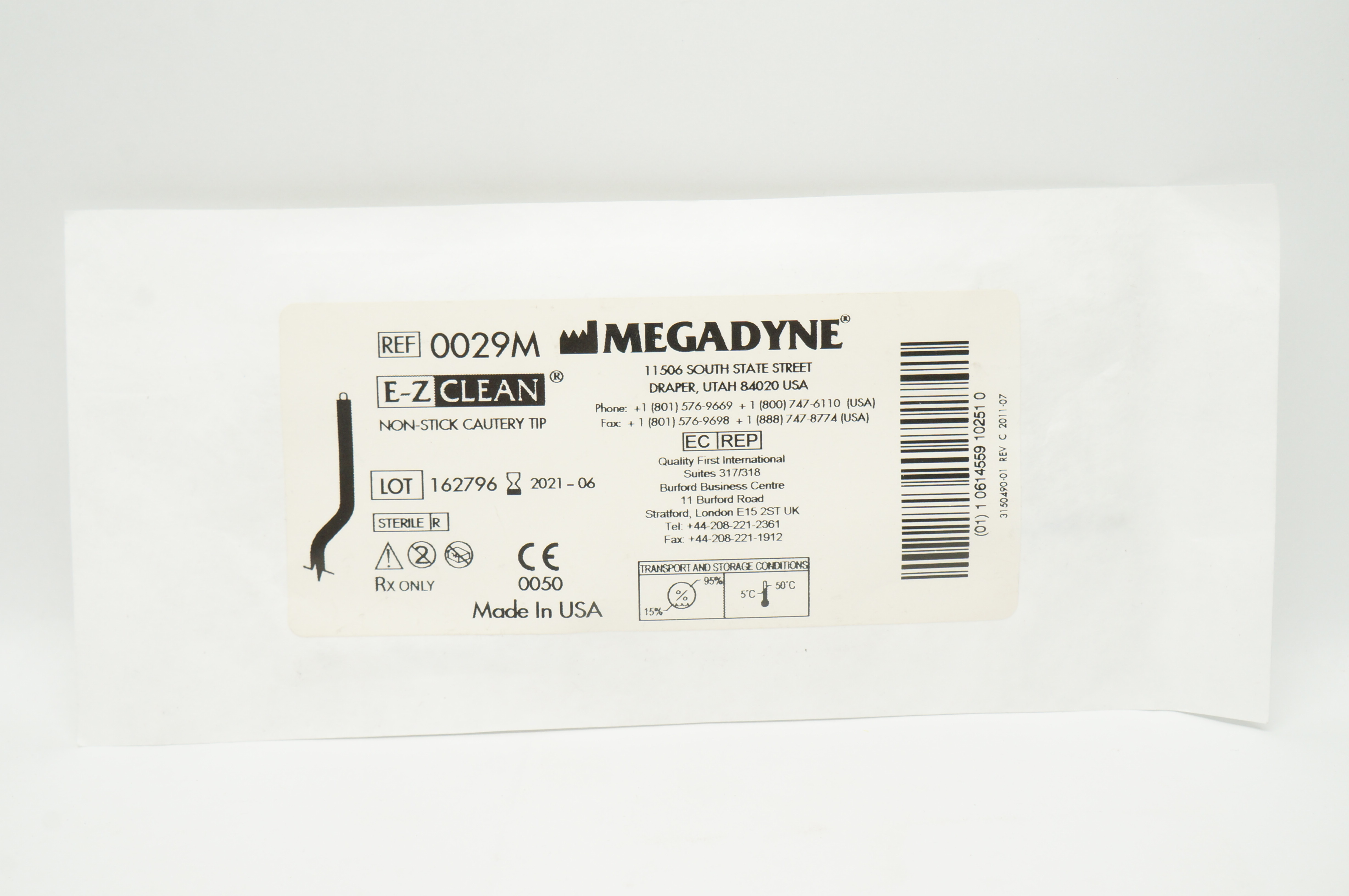 Megadyne 0029M E-Z Clean Non-Stick Cautery Tip (x)