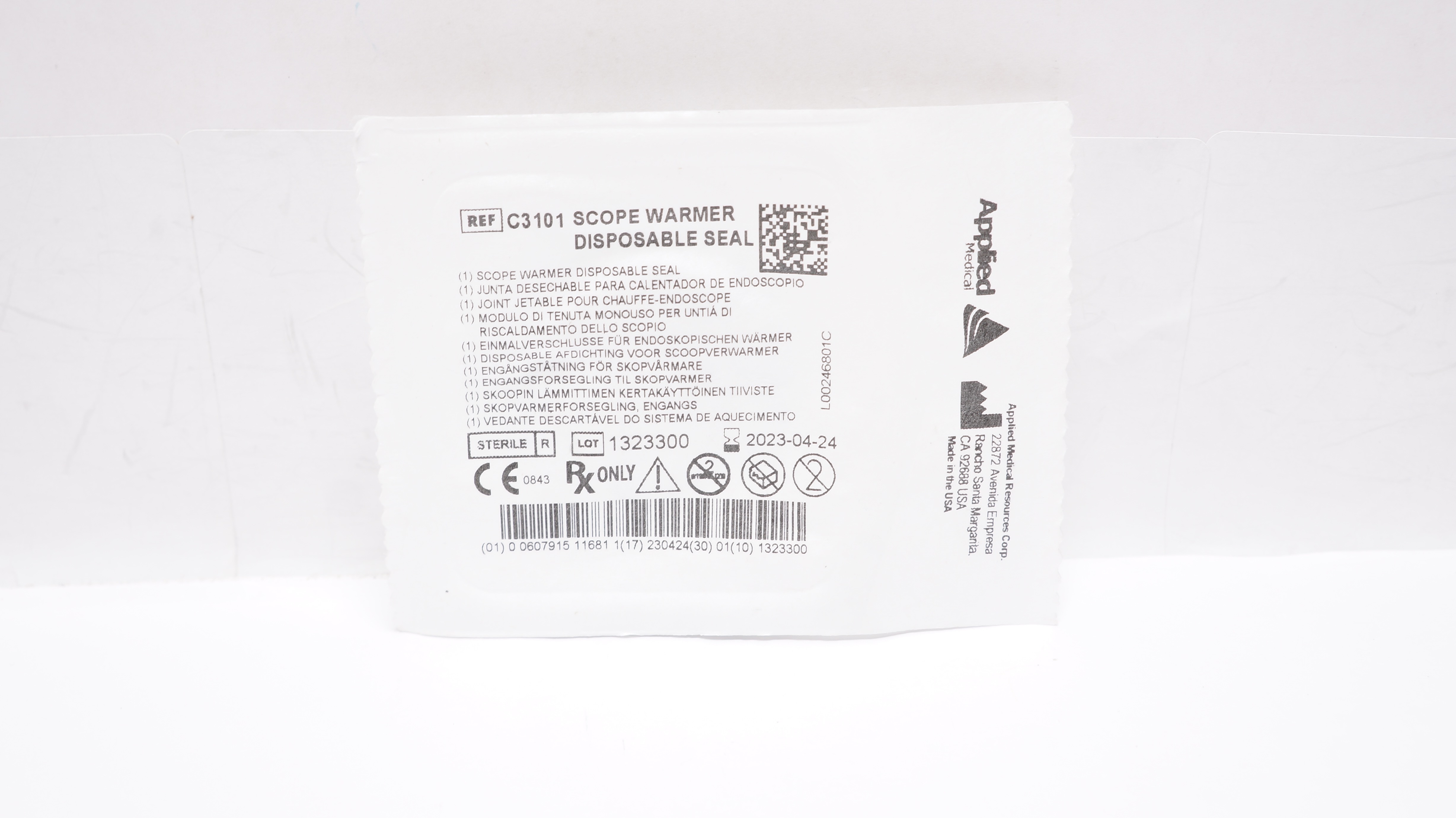 Applied C3101 Scope Warmer Disposable Seal (x)