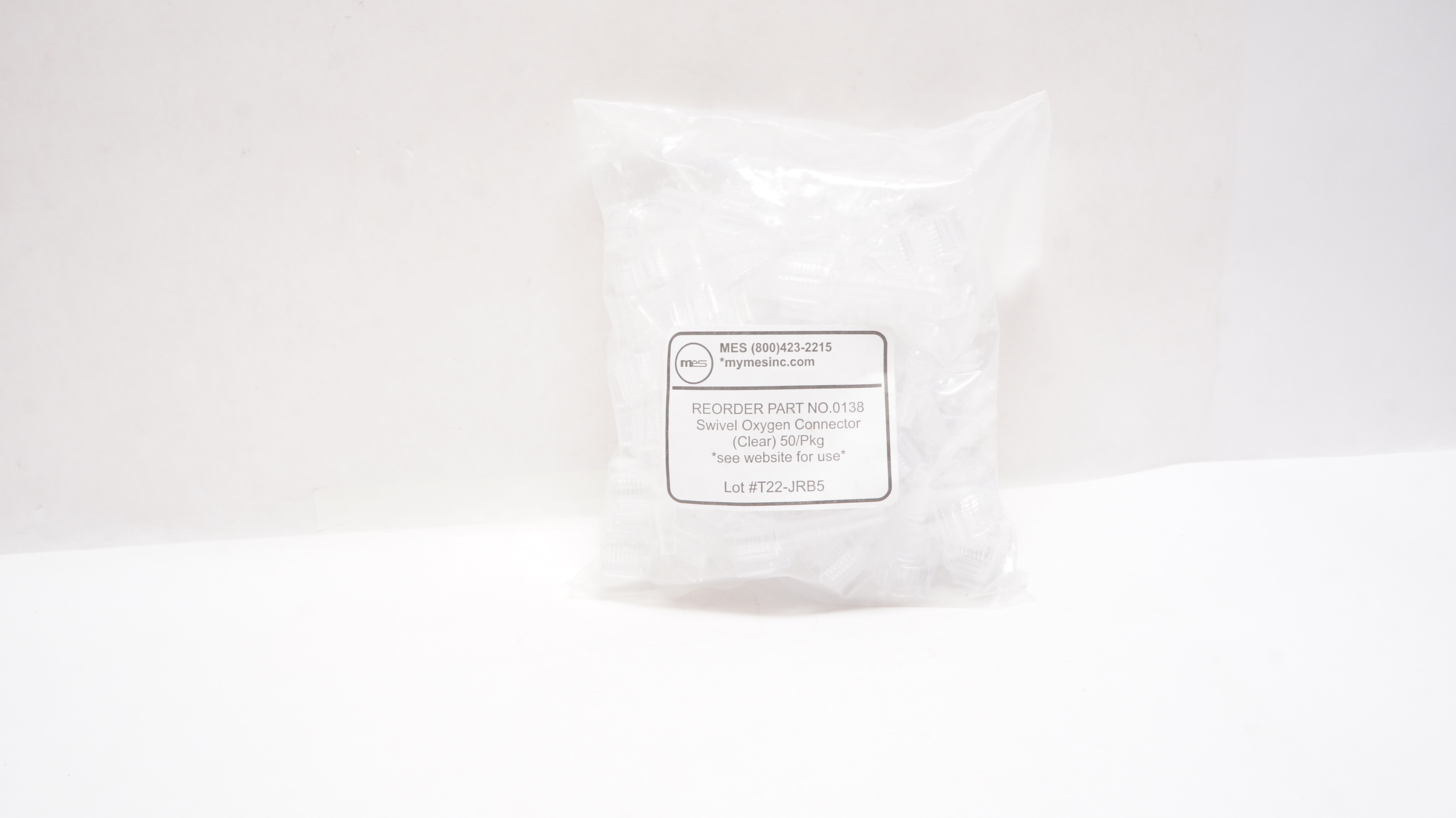 Mes 0138 Swivel Oxygen Connector - Pack of 50