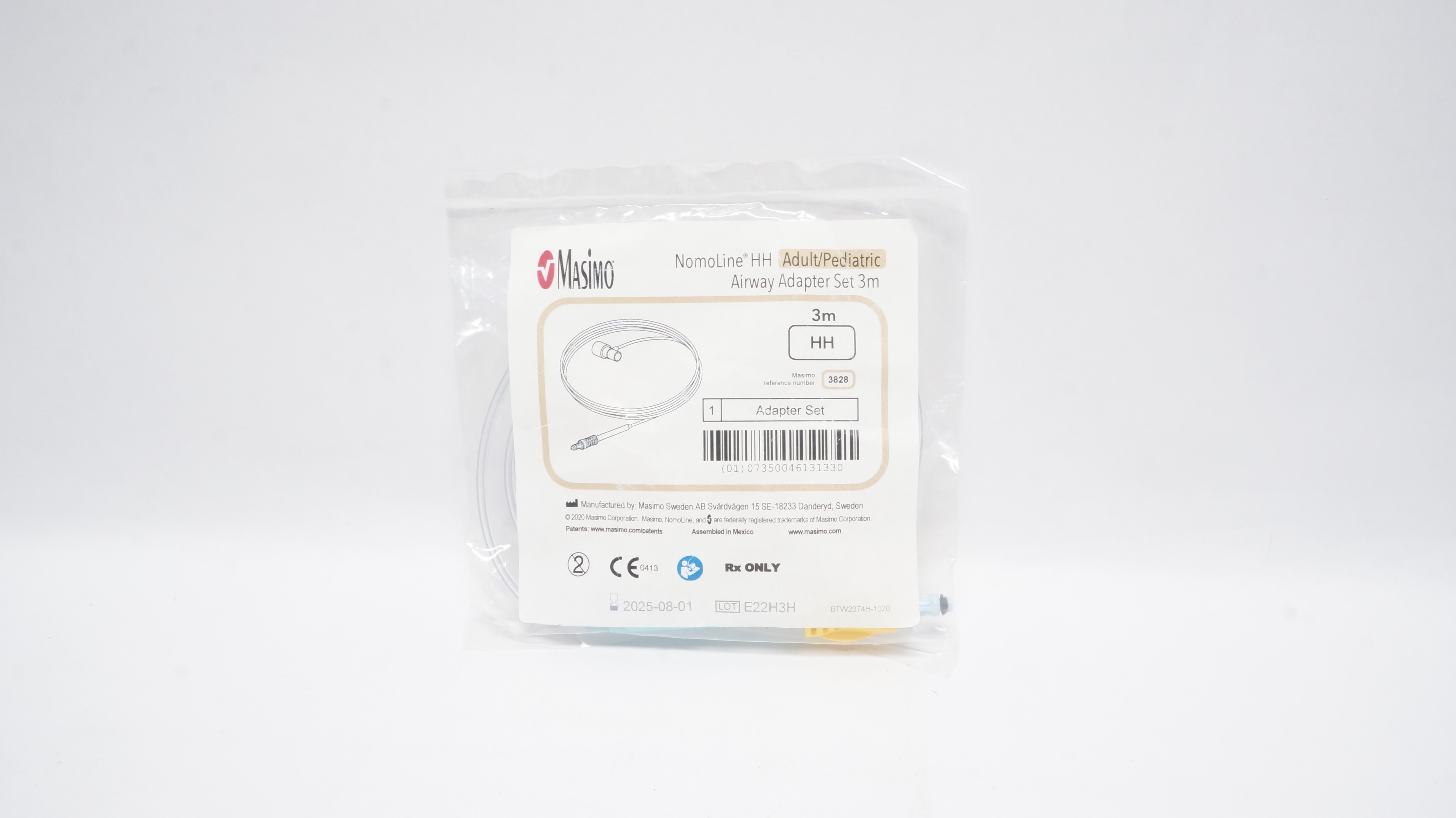 Masimo 3828 NomoLine HH Adult/Pediatric Airway Adapter Set 3m (x)
