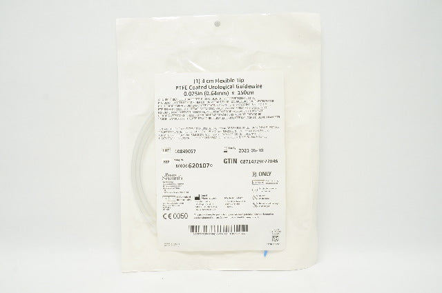 Boston Scientific 620107 3cm Flexible Tip PTFE Guidewire 0.025in x 150cm (x)