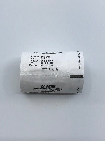 SS White 856-016FR Piranha Diamond Round End Taper, Fine ~ Roll of 25