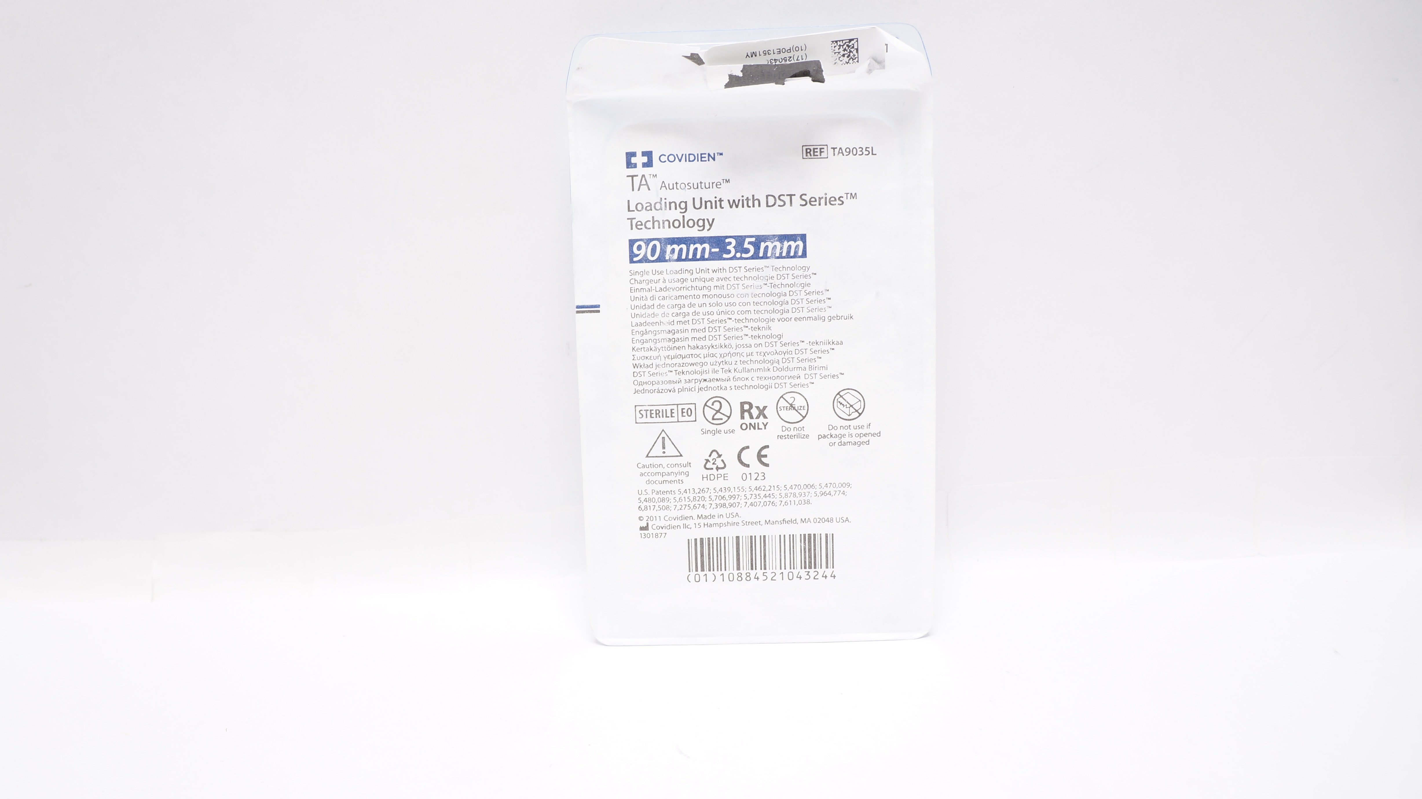 Covidien TA9035L TA Autostre Loading Unit 90mm x 3.5mm