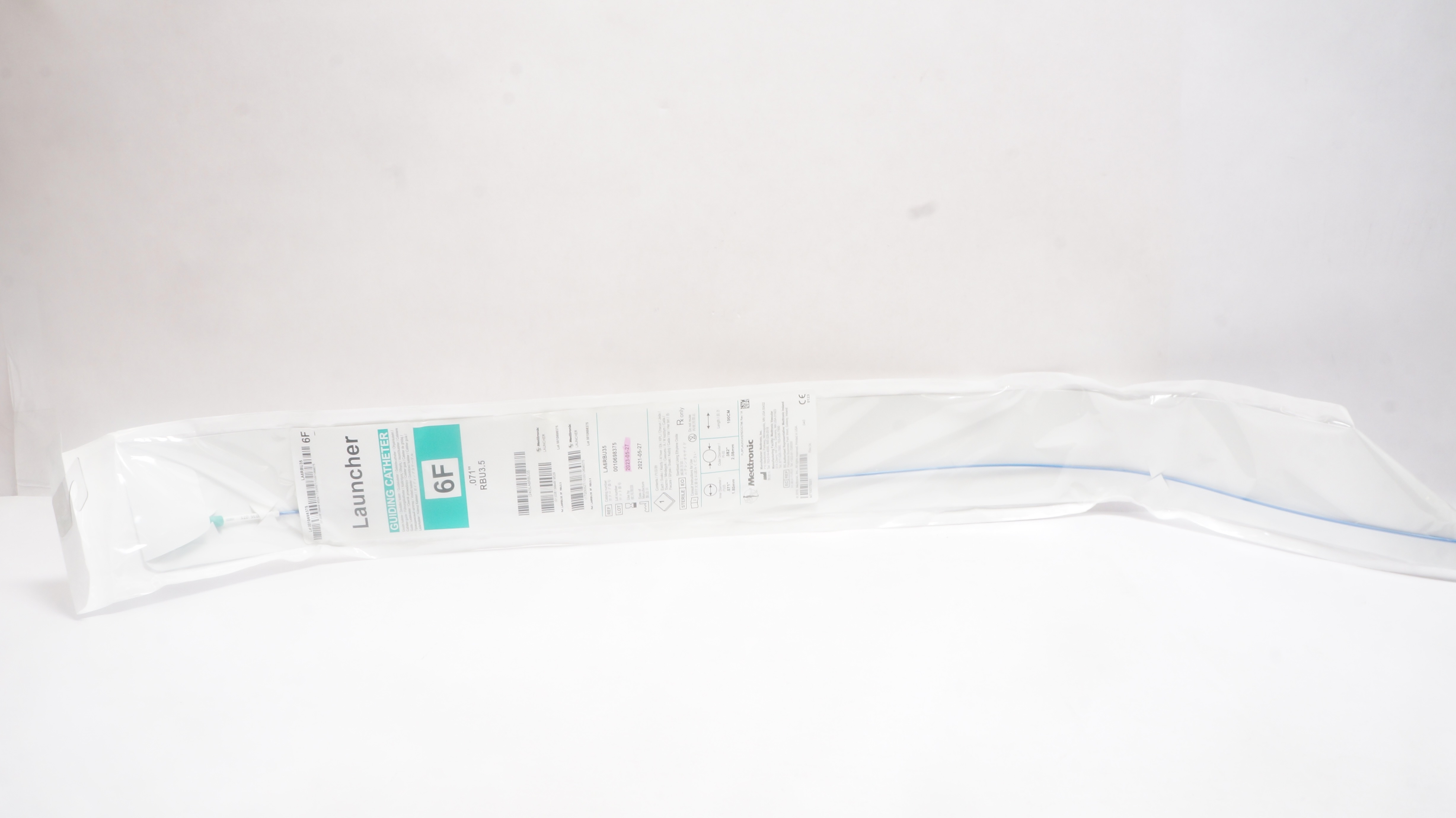 Medtronic LA6RBU35 Launcher Guiding Cath. 6F x 0.071inch x 100cm RBU3.5 (x)