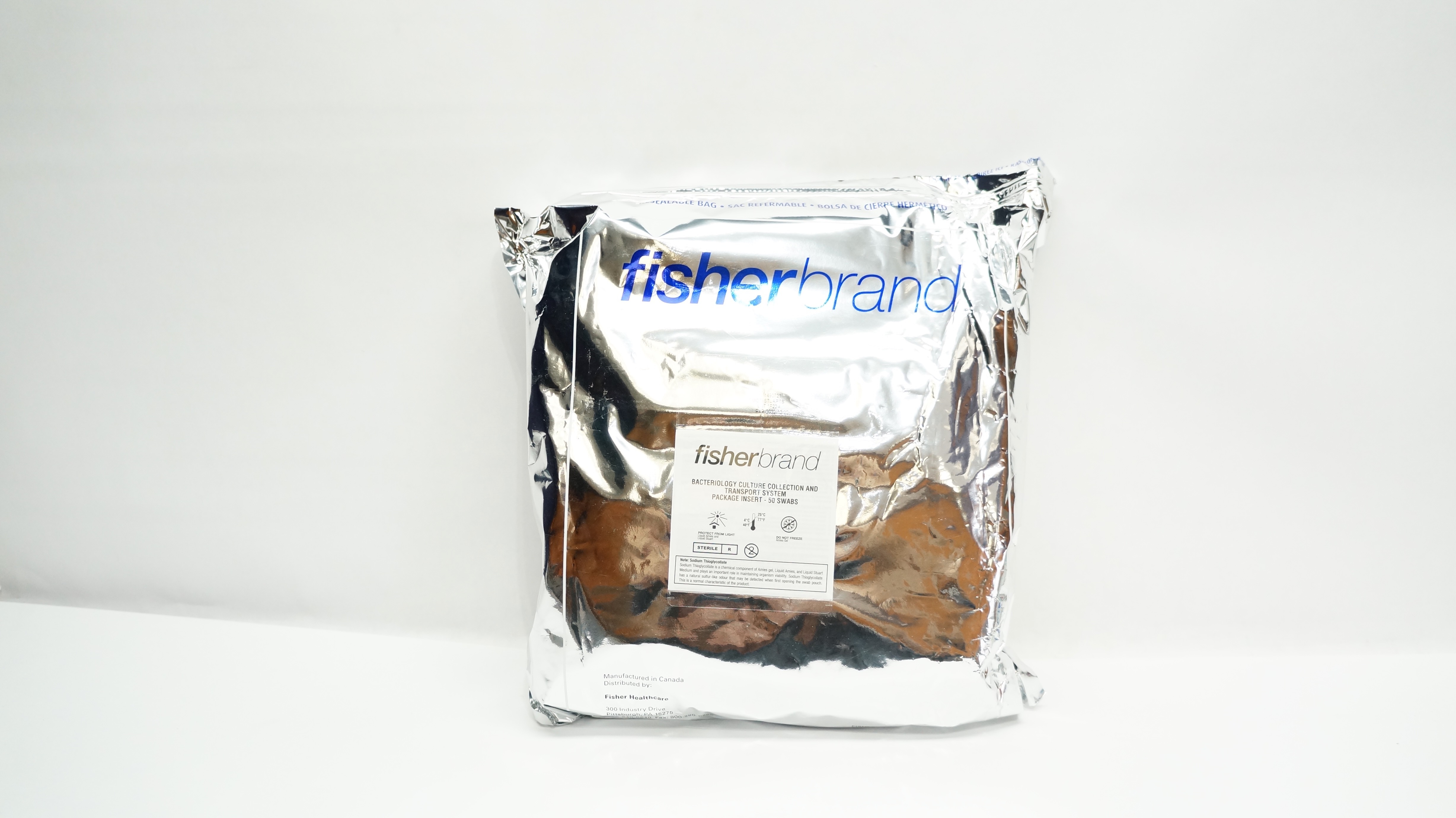 Fisher 1490721 Bacteriology Culture Collection & Transport System(x)- Pack of 50