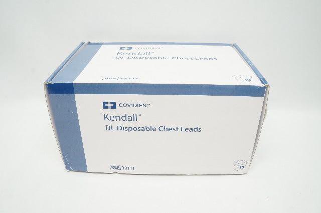 Covidien 33111 Kendall DL Disposable Chest Leads - Box of 10