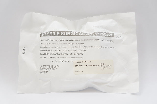 Aesculap MD972  Braun Oscillating Saw Sterile Surgical, 16 x 14mm