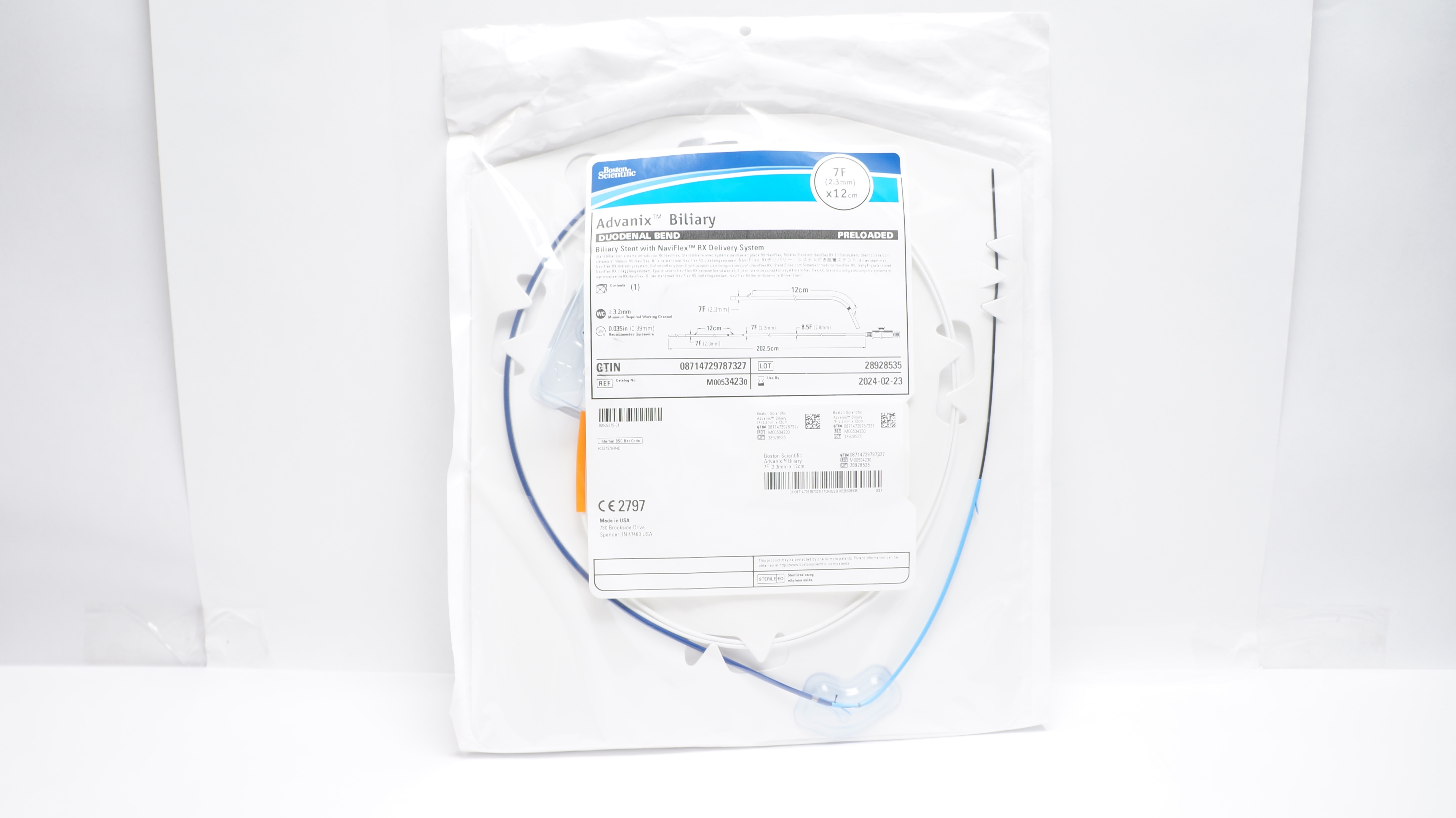 Boston Scientific M0063903010 Nitinol Stone Retrieval Basket 1.3F x 120cm (x)