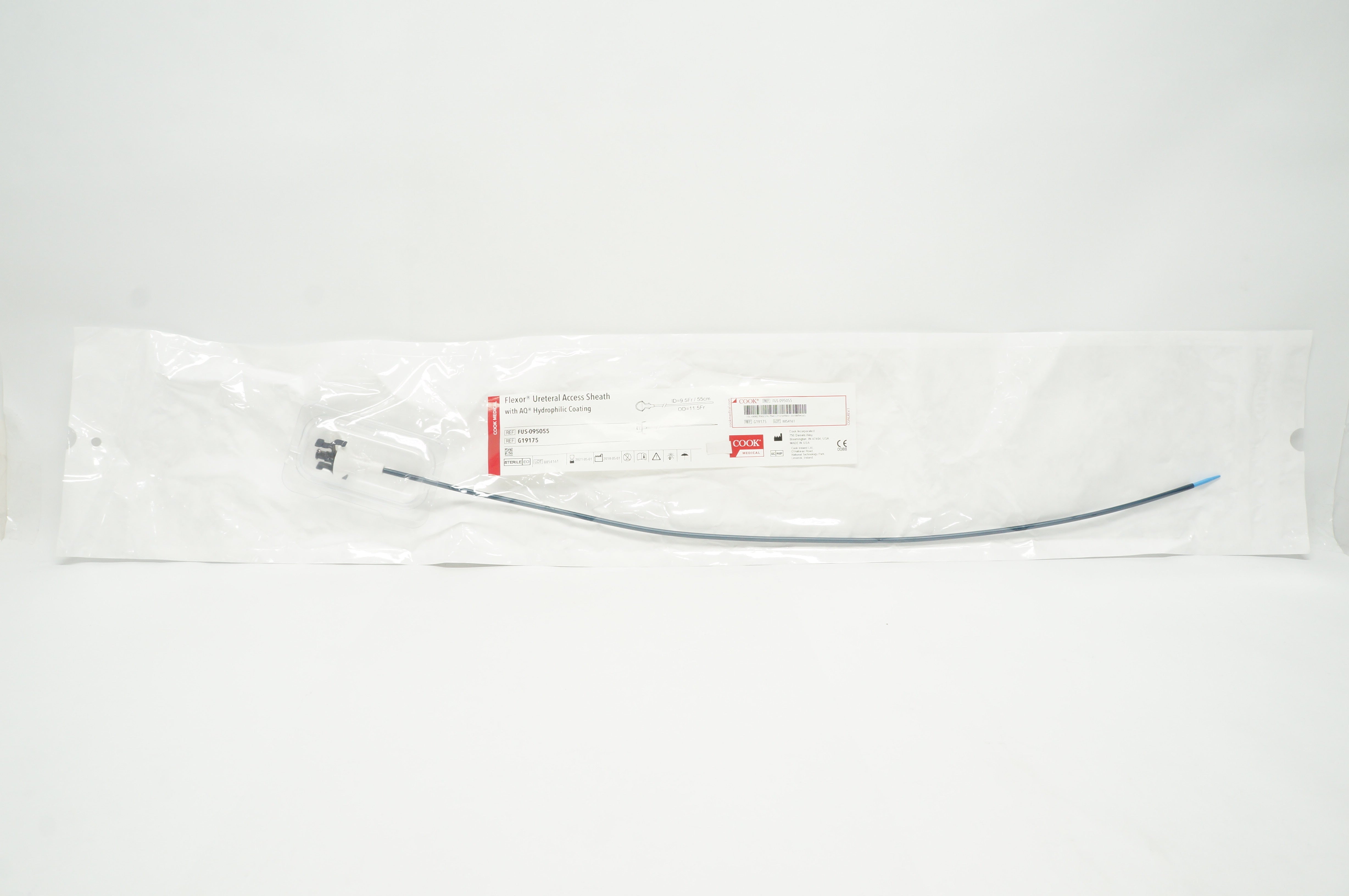 Cook Medical G19175 Flexor Ureteral Access Sheath 9.5Fr ID x 55cm x 115Fr OD (x)