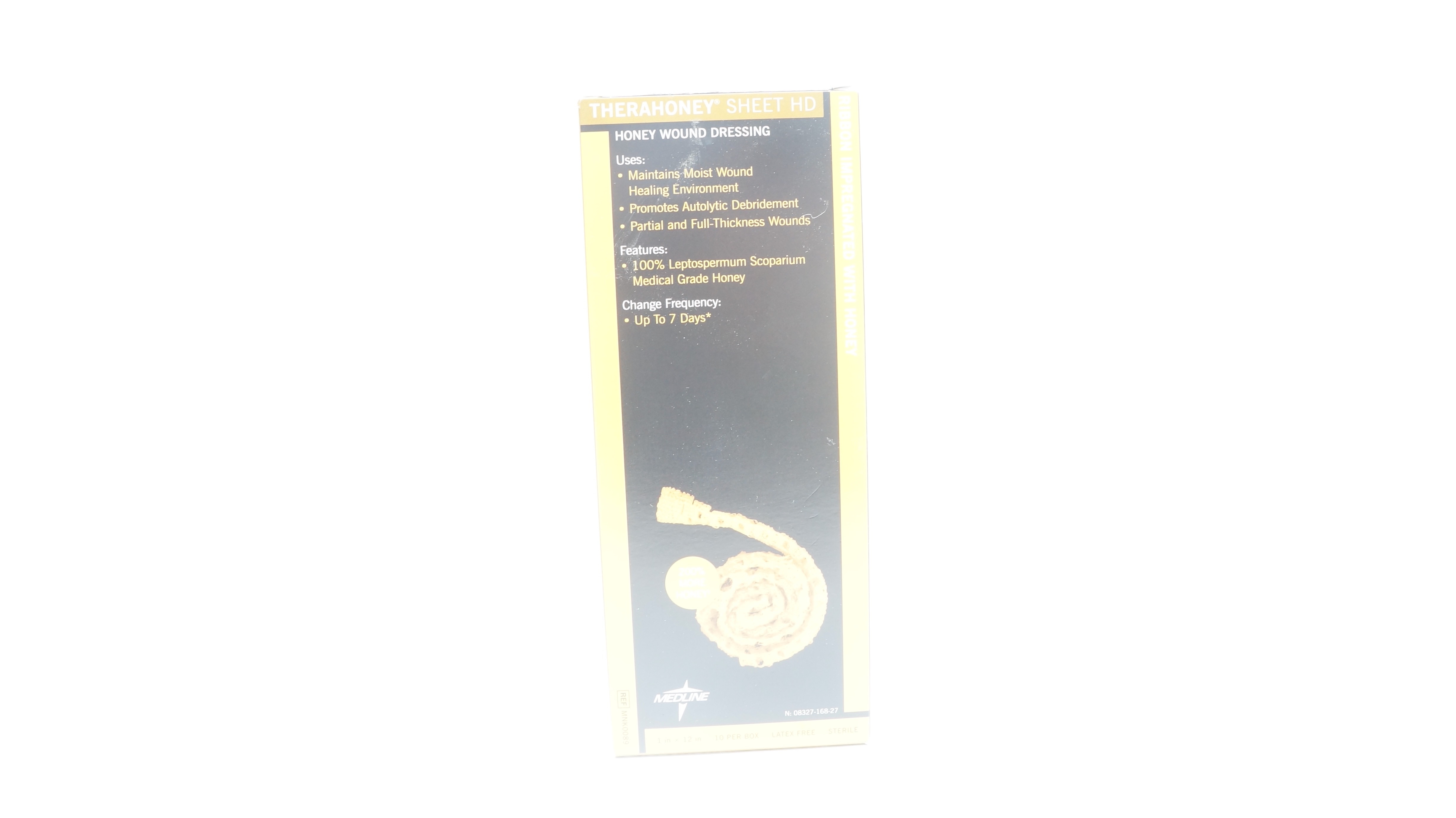 Medline MNK0089 Therahoney Ribbon Wound Dressing 1 x 12inch (x) - Box of 10