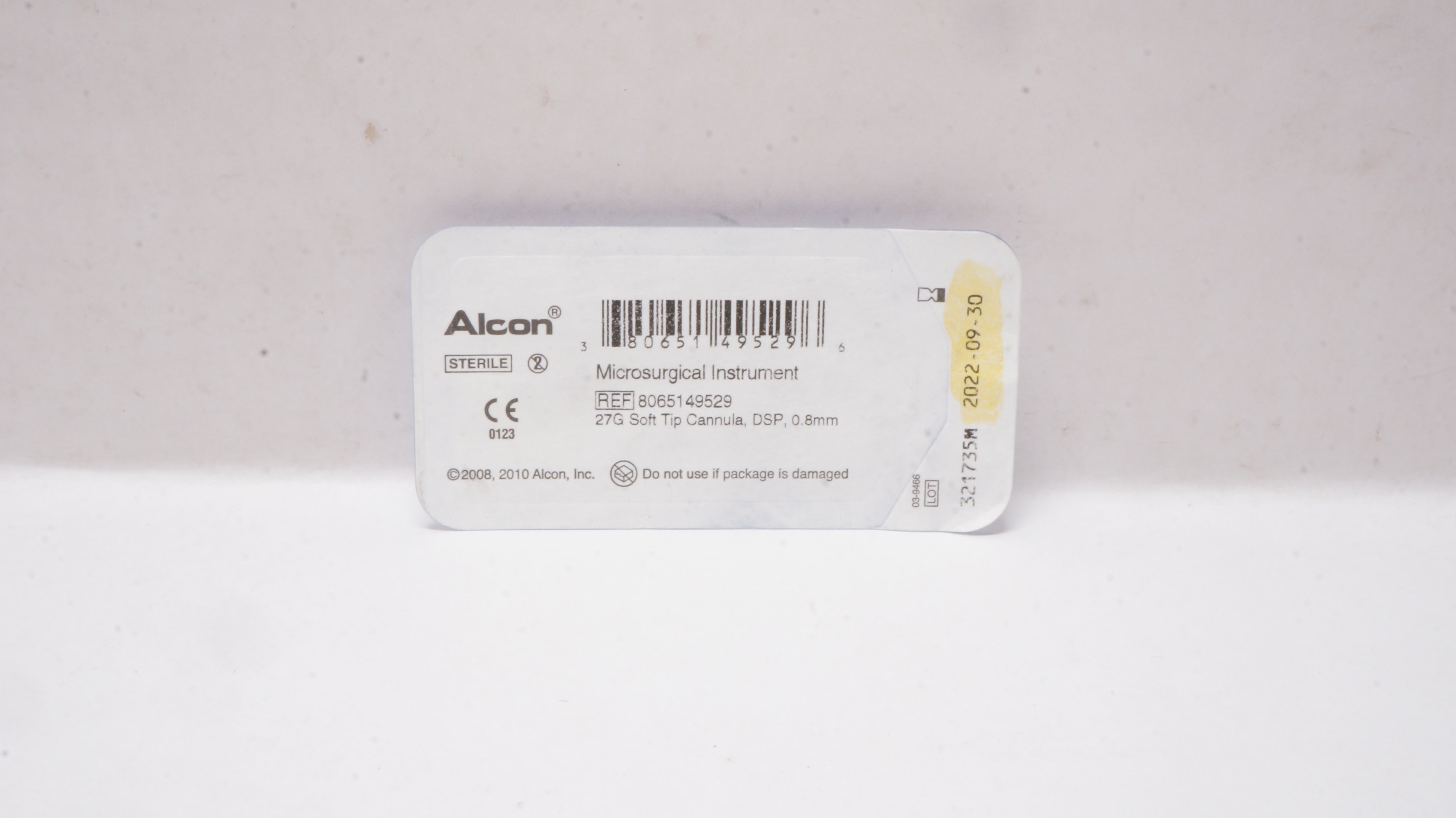 Alcon 8065149529 Microsurgical Instruments 27G Soft Tip Cannula DSP, 0.8mm (x)