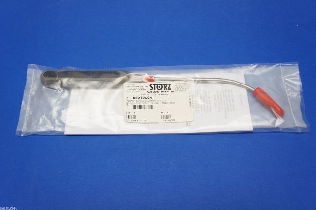 Karl Storz 58210CGA Sharp Curved Elevator Spatula Color Code Red 12x12mm L. 15cm
