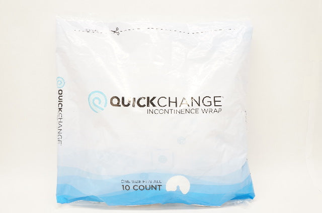 Ui Medical UIM1010 QuickChange Male Incontinence Wraps - Pack of 10