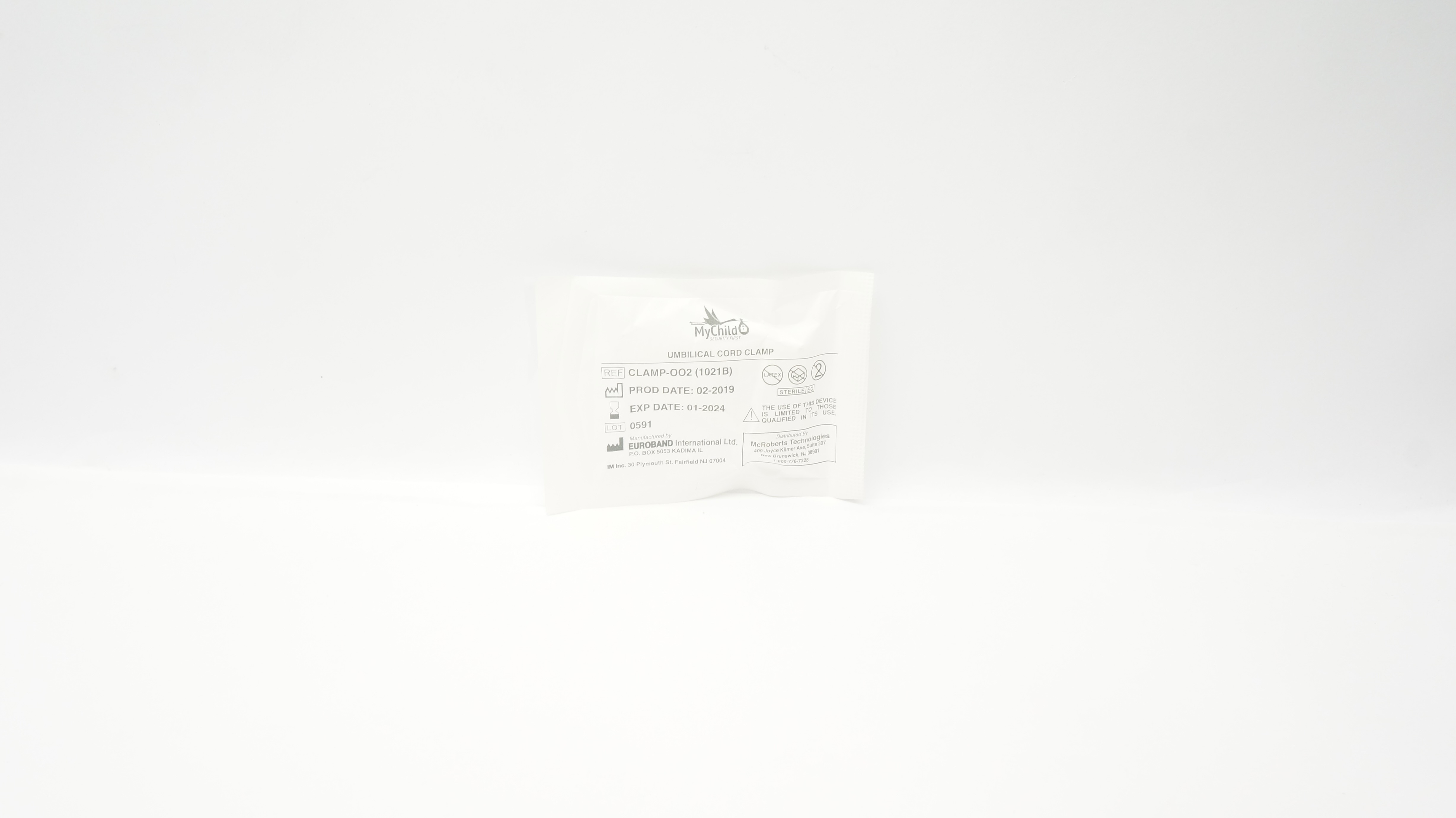 Euroband-Bioline CLAMP-002 MyChild Umbilical Cord Clamp (x)
