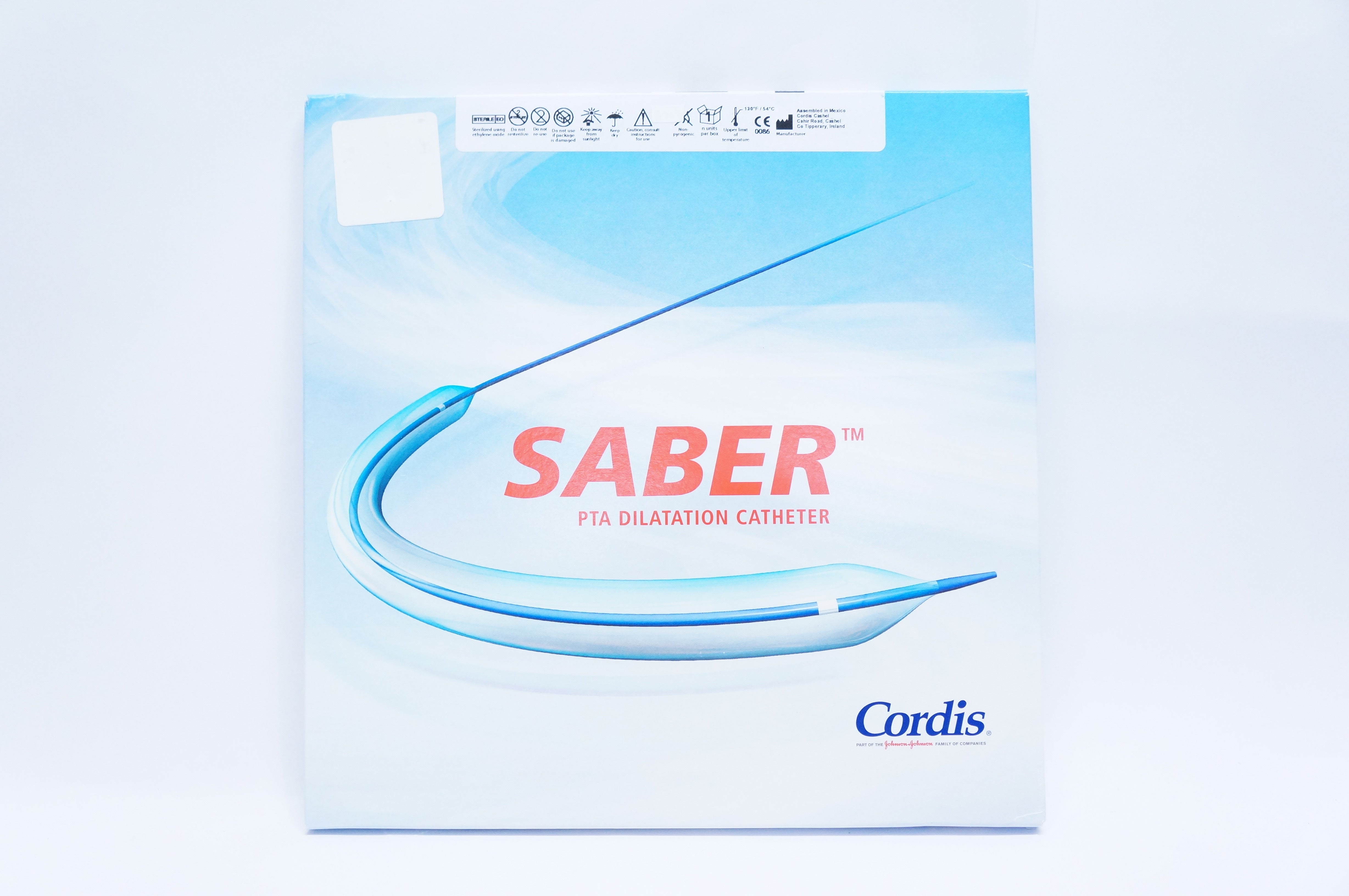 Cordis 48003504X SABER PTA Dilatation Cath. 3.5mm x 4cm (x)