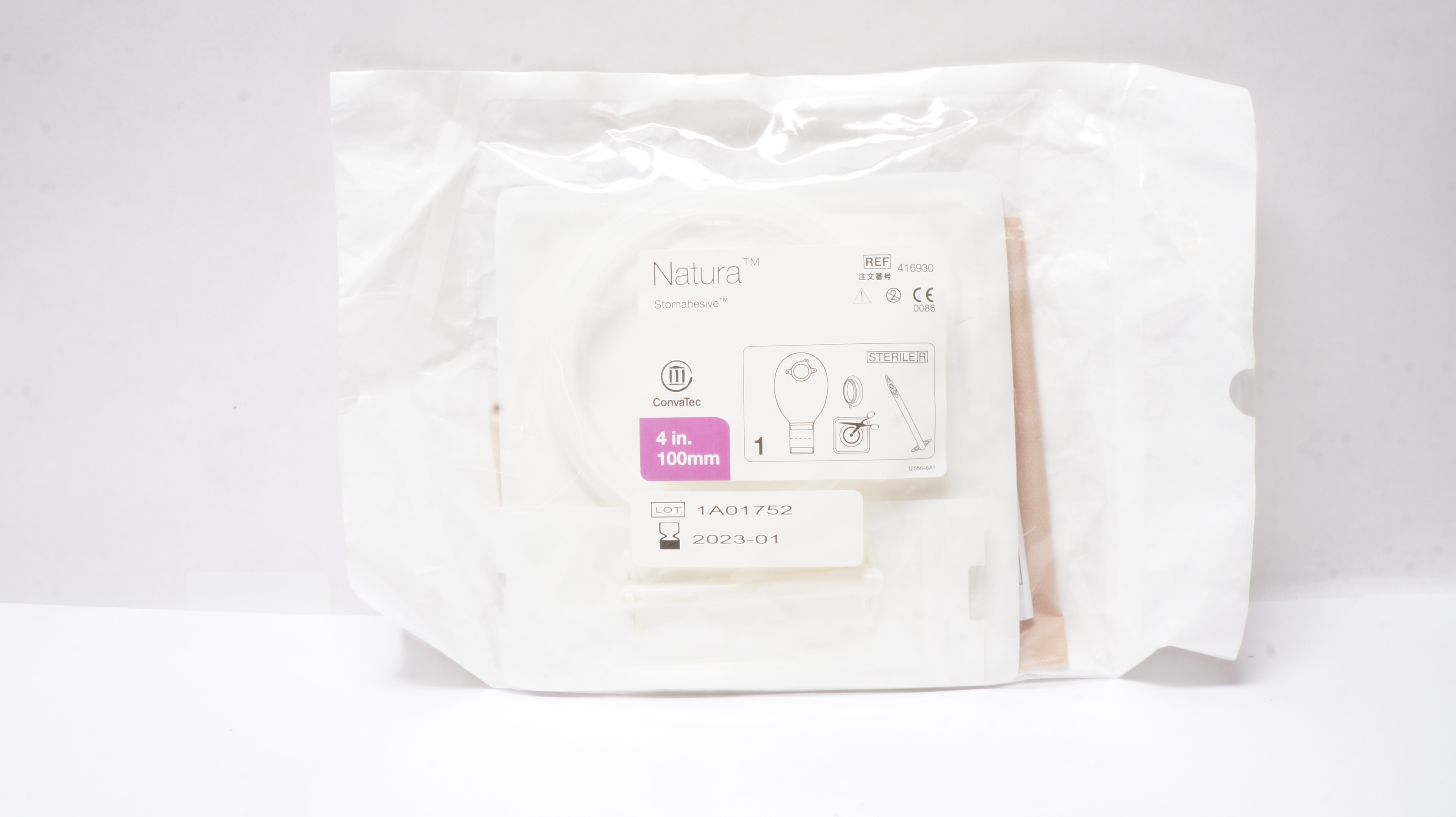ConvaTec 416930 Natura Stomahesive 4inch x 100mm (x)