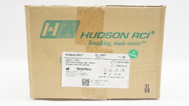 Teleflex 1571 Hudson RCI Aqua HCH Tidal Volume Range 150-1000ml - Case of 30