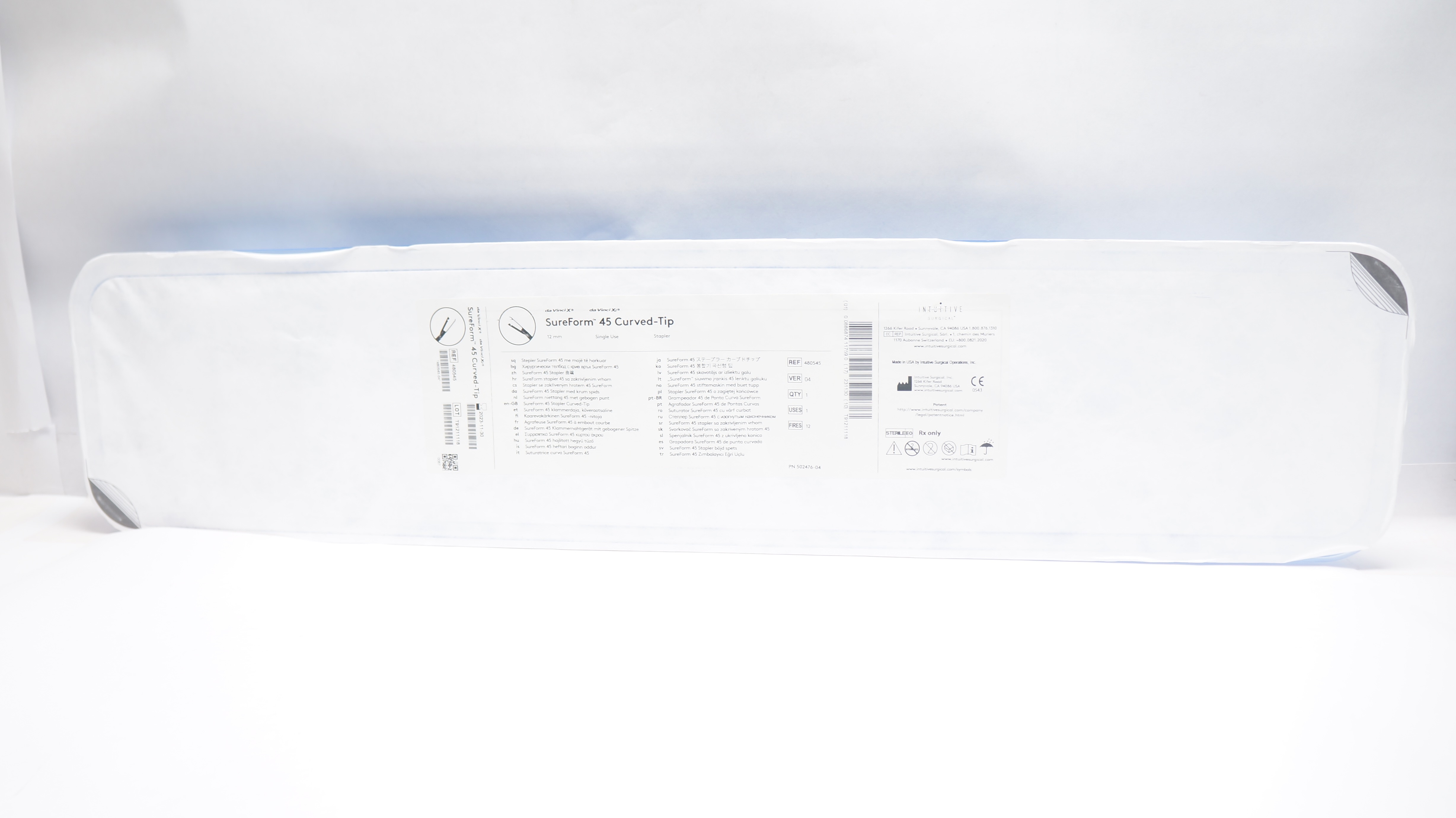 Intuitive Surgical 480545 da Vinci X, Xi Stepler SureForm 45 Curved-Tip 12mm (x)