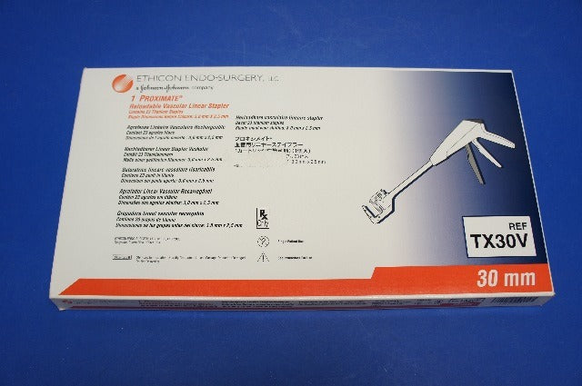 Ethicon TX30V 1 Proximate Reloadable Vascular Linear Stapler 30mm