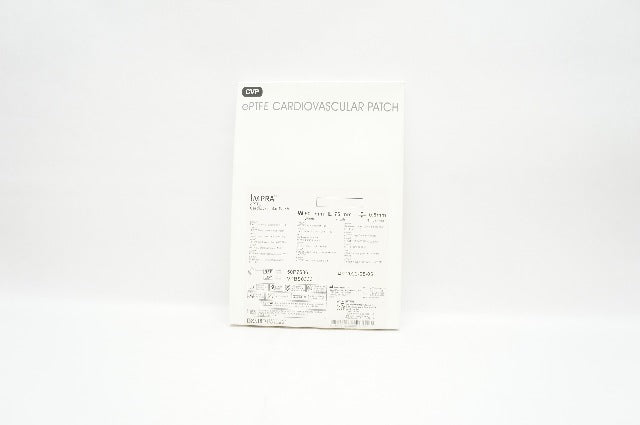 Bard 50P7506 Impra ePTFE Cardiovascular Patch W 50mm L 75mm Thickness 0.6mm (x)