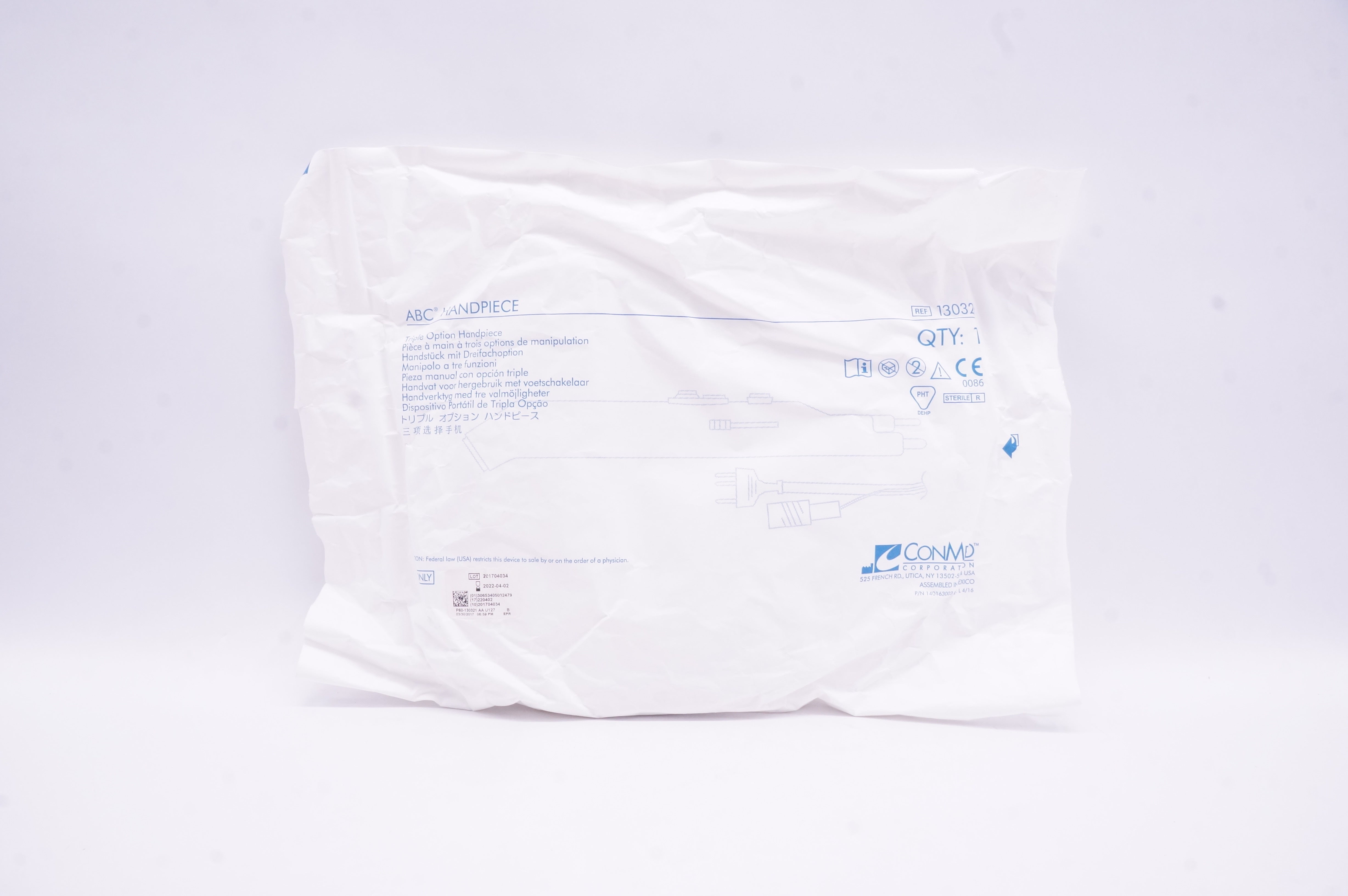 ConMed 130321 ABC Handpiece Triple Option