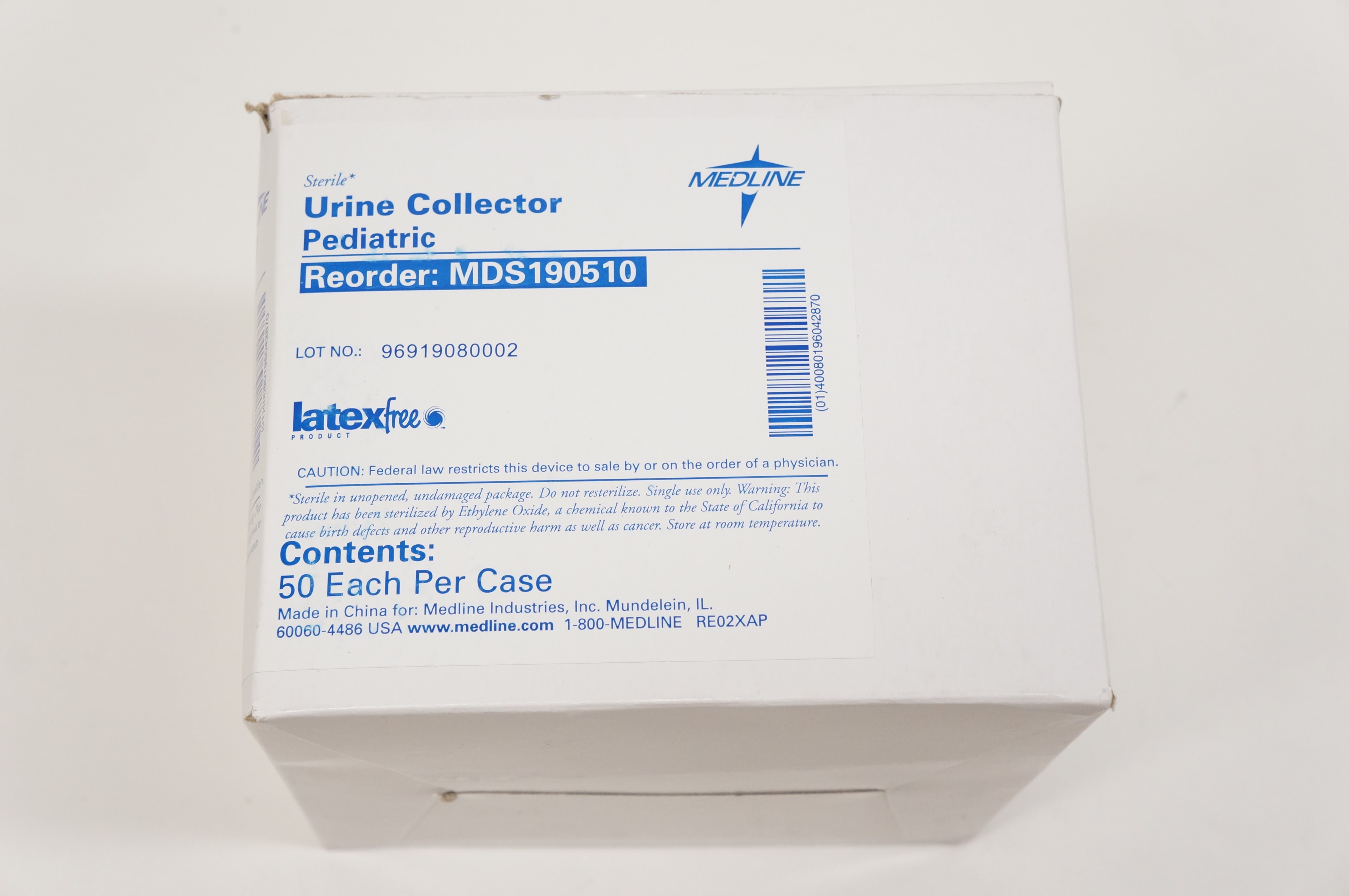 Medline MDS190510 Urine Collector Pediatric - Box of 50