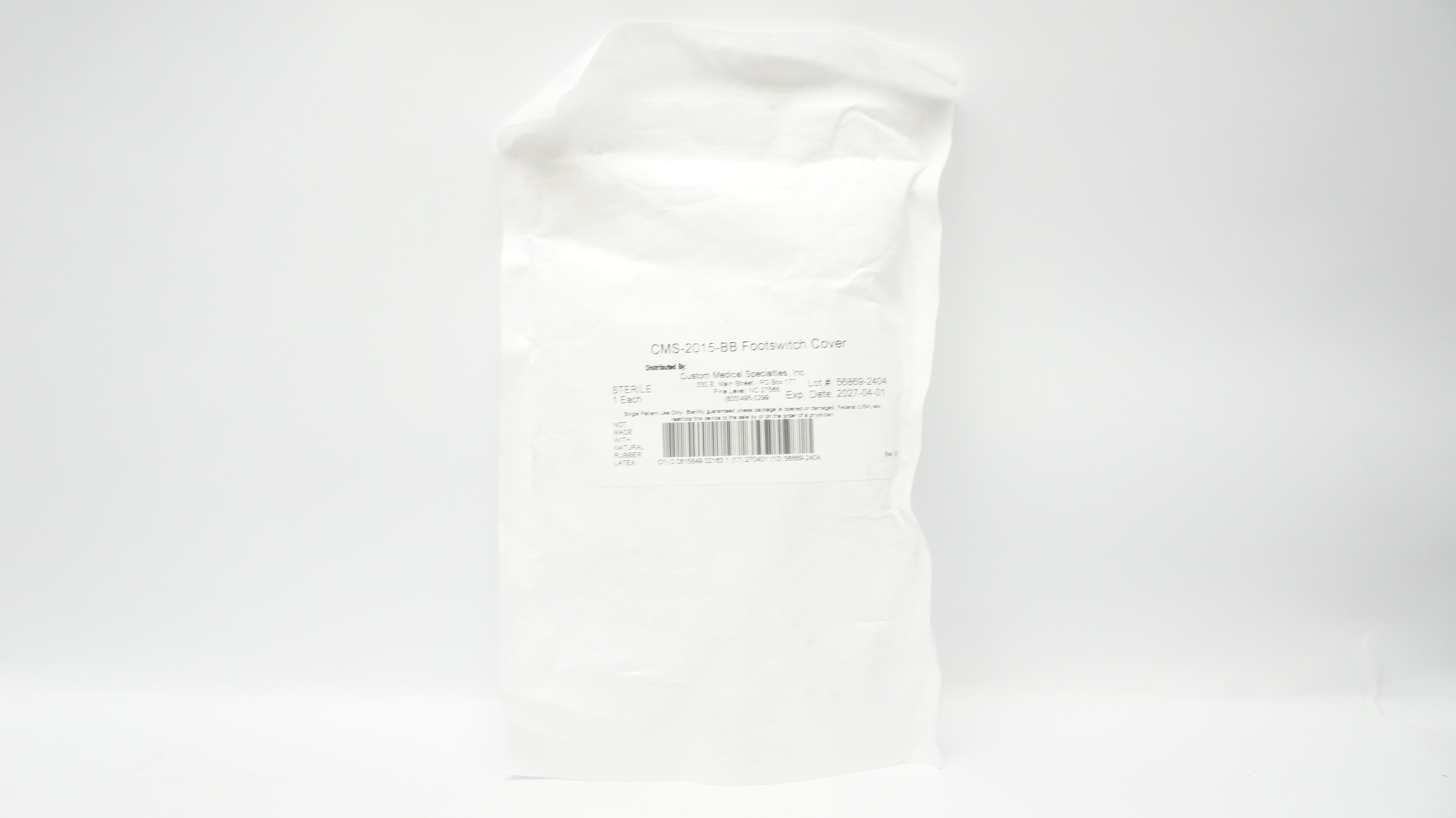 Custom Medical Specialities CMS-2015-BB Footswitch Cover