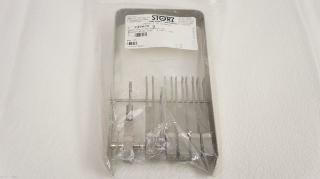 Karl Storz 239620 Rack for 5 instruments for 239020 Metal Case, 19.5cm x 10cm