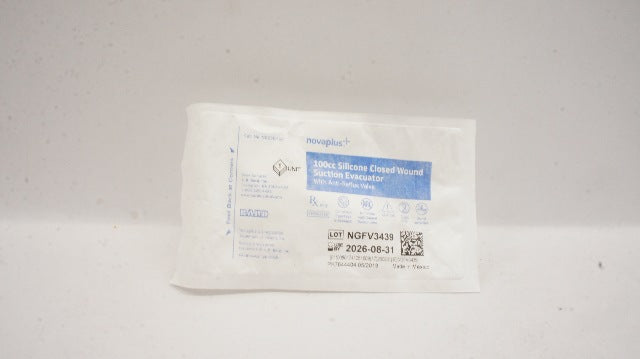 Bard 0070740 Novaplus 100cc Silicone Closed Wound Suction Evacuator