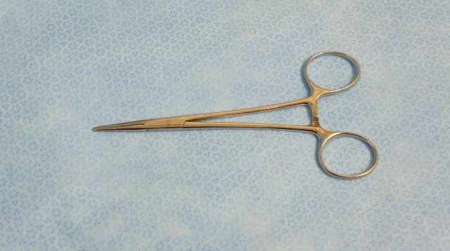 Stainless Halsted Mosquito Forceps Straight Pakistan 5in