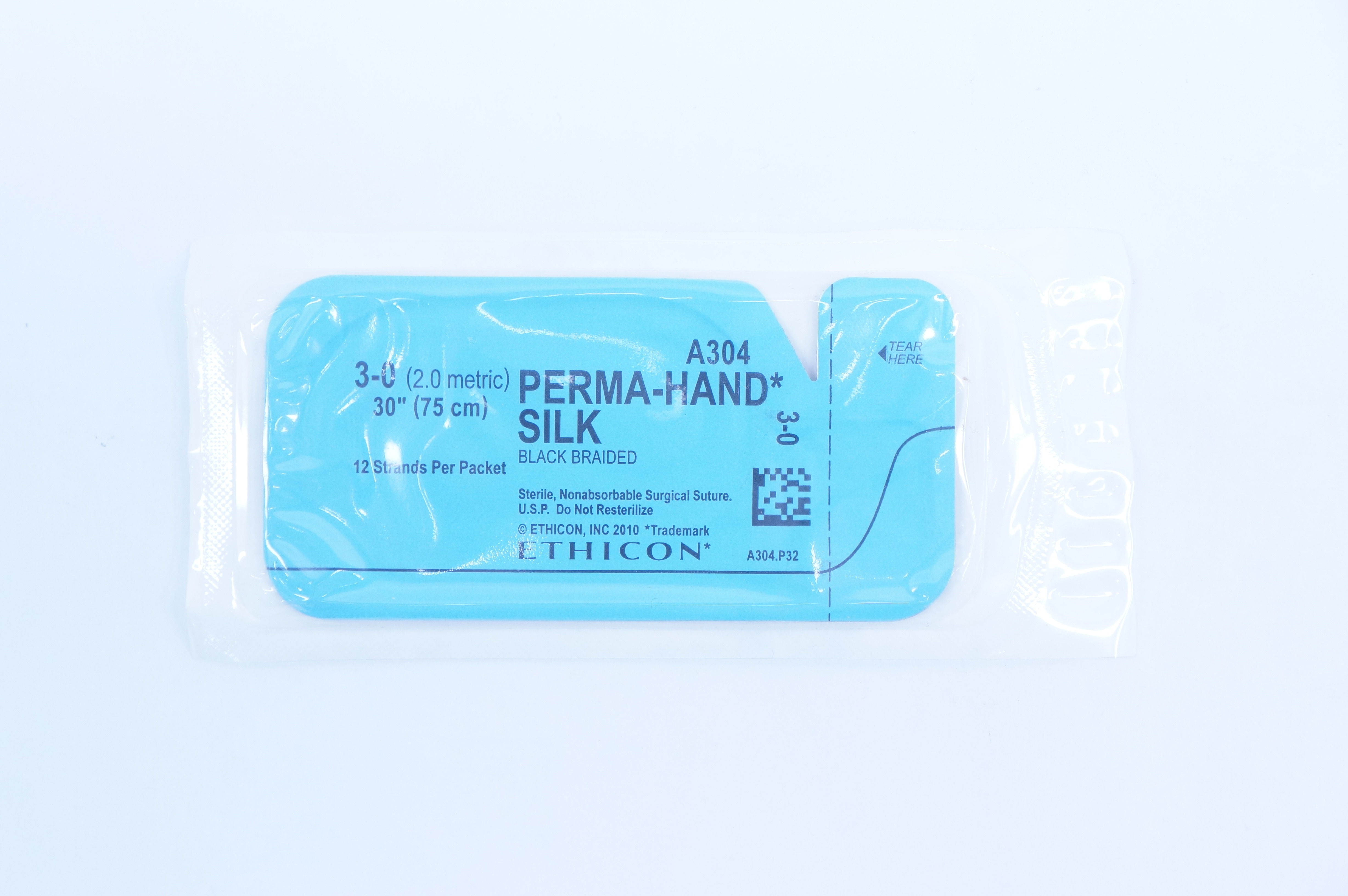 Ethicon A304 3-0 Perma-Hand Silk, 30inch (x)