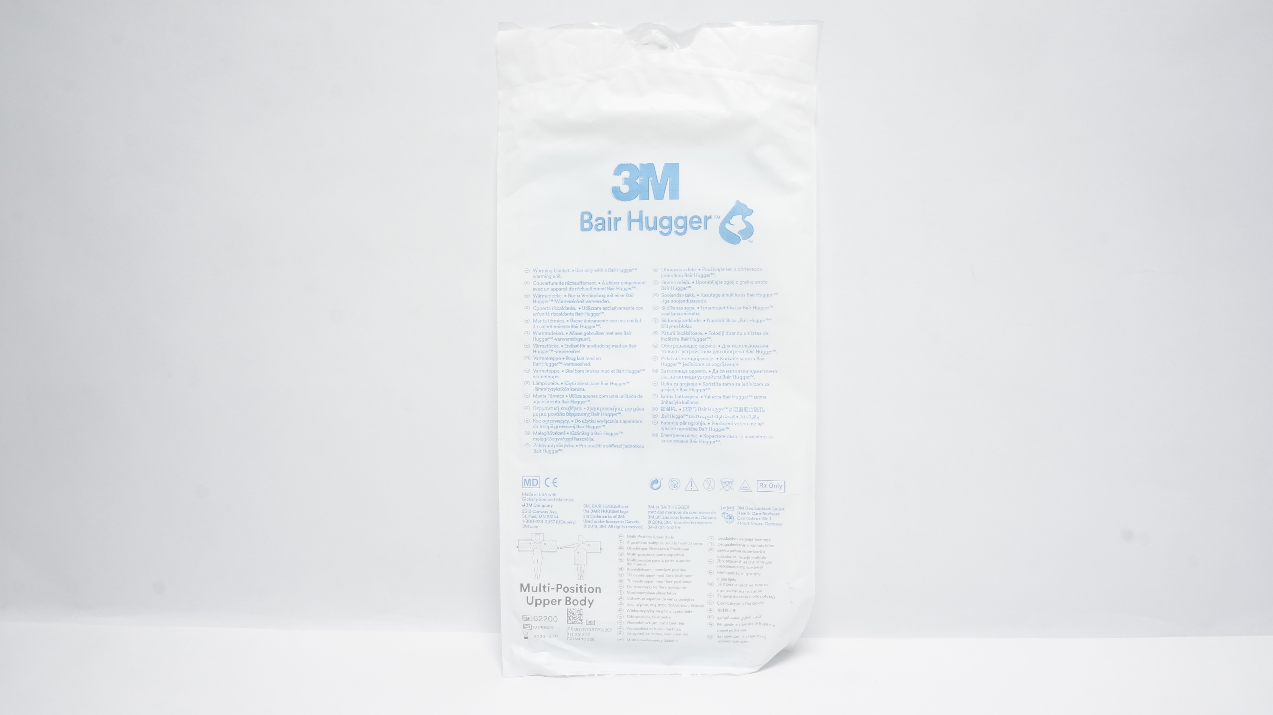 3M 62200 Bair Hugger Multi-Position Upper Body Warming Blanket (x)