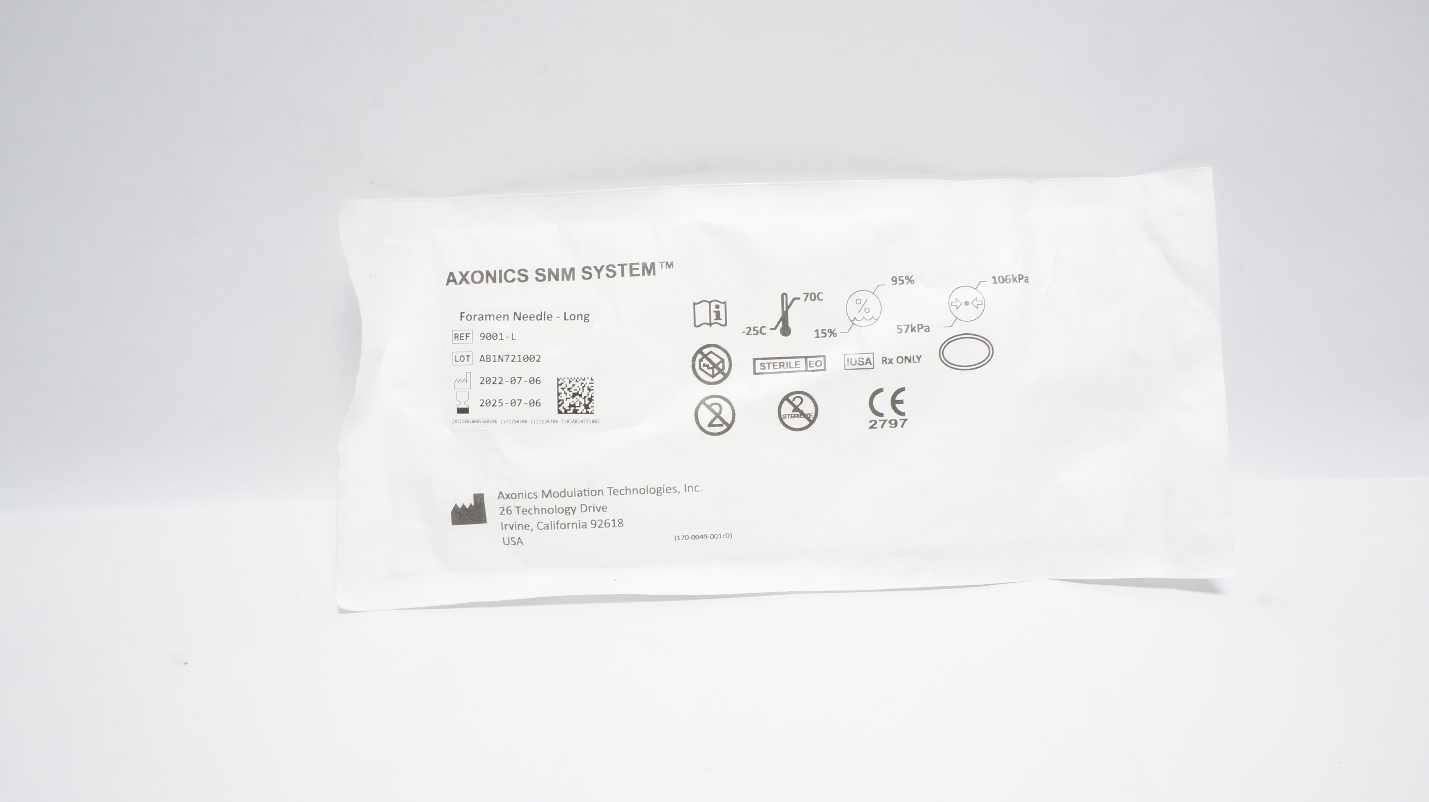 Axonics Modulation 9001-L SNM System Foramen Needle-Long (x)