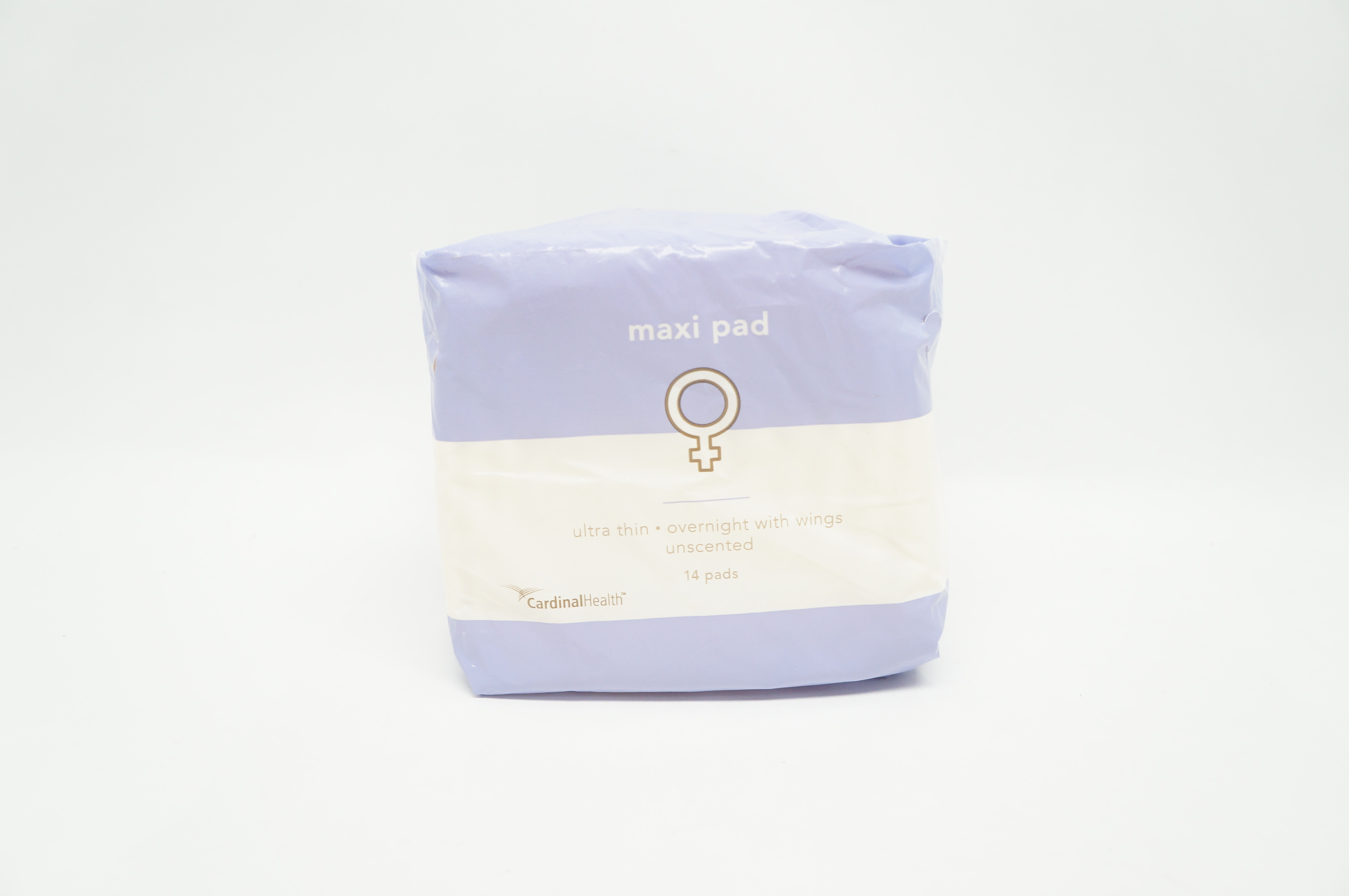 Cardinal Health FH-PADORG Maxi Pad Ultra Thin Overnight With Wings - Pack of 14