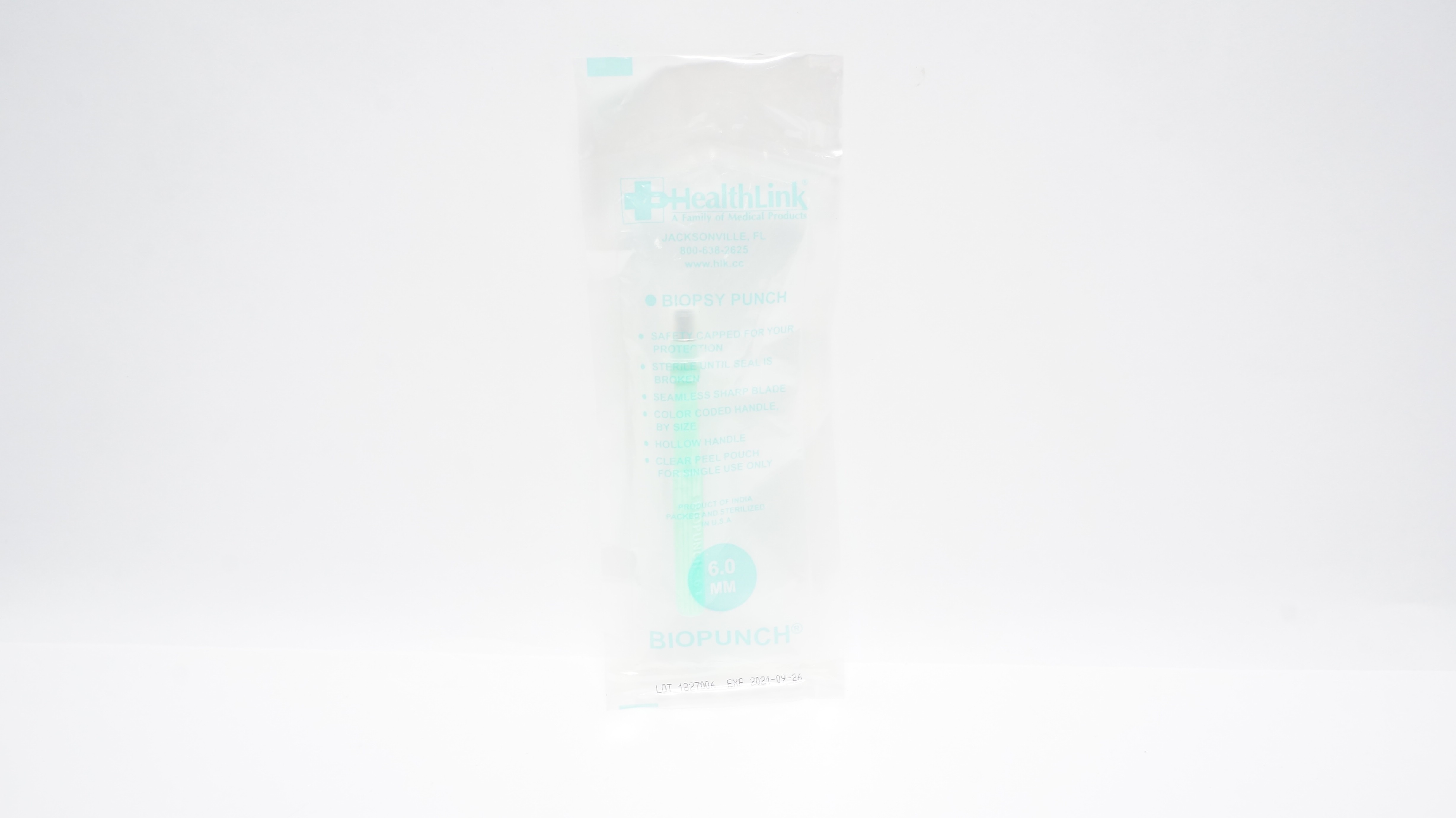 HealthLink Biopunch 6.0mm Biopsy Punch (x)