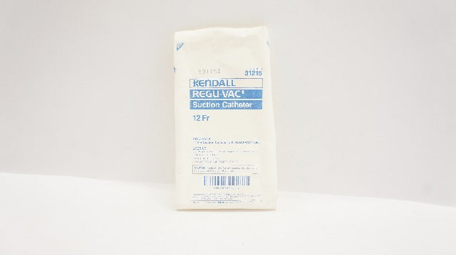 Kendall 31215 Regu-Vac Suction Cath. w/Regu-VAC Valve, 12Fr