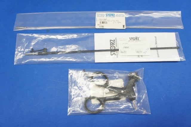 Karl Storz 33356MT Click Line MANHES Dissecting and Grasping Forceps, Size 5 mm