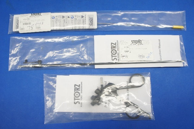 Karl Storz 33321MG Click Line MANHES Grasping Forceps, Size 5 mm, Length 36 cm
