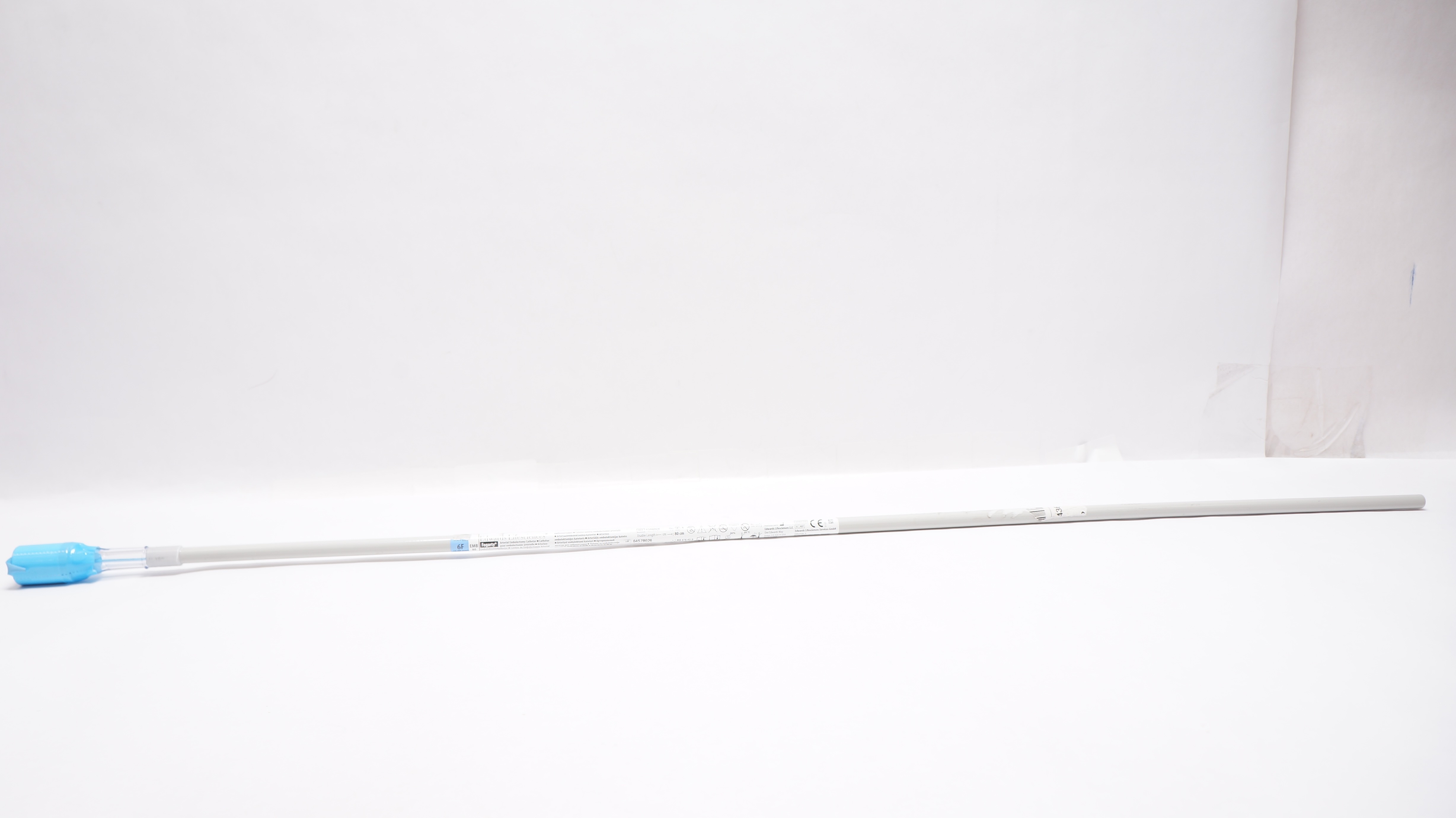 Edwards Lifesciences 120806F Fogarty Arterial Embolectomy Cath. 6F x 80cm