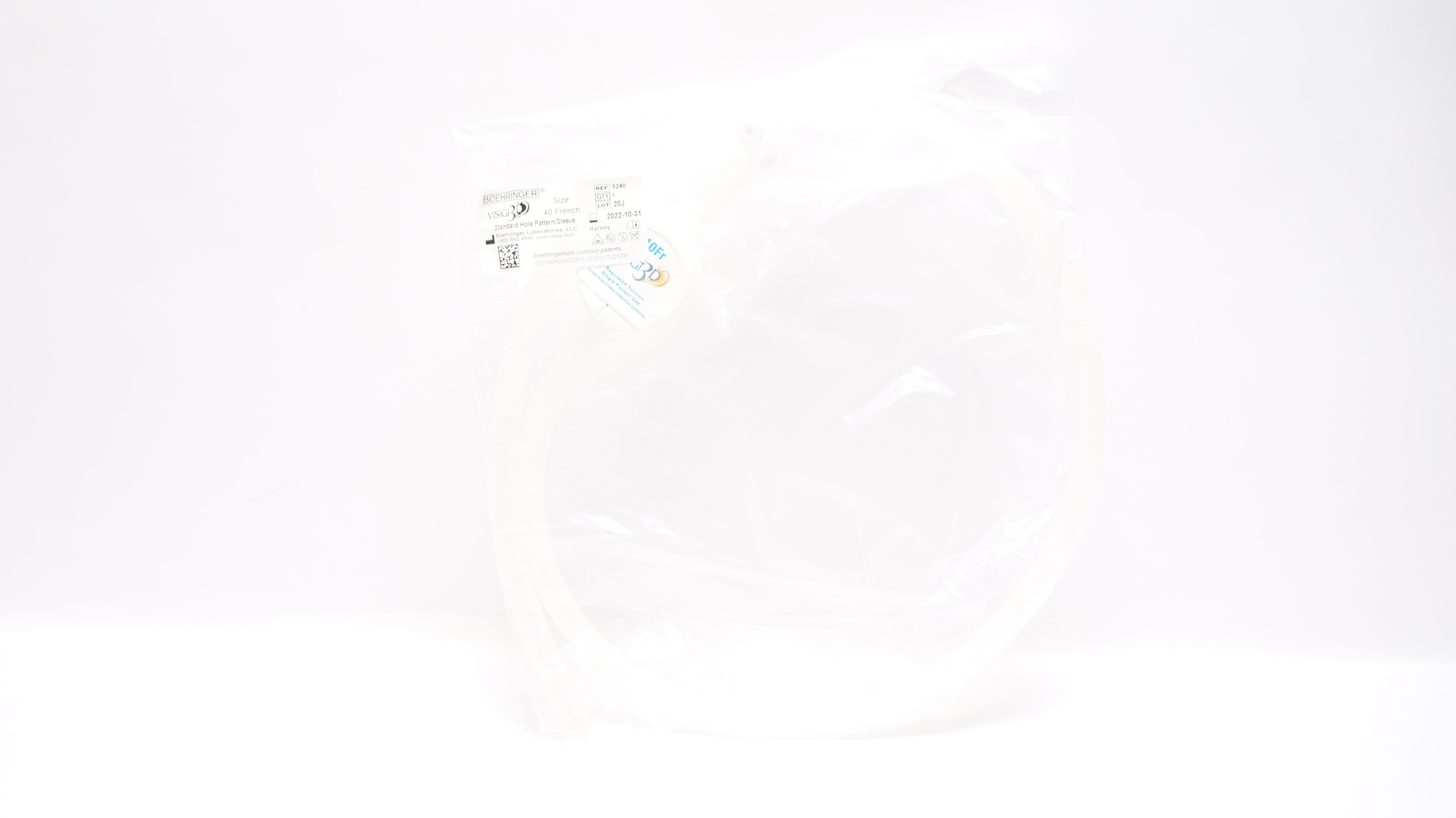 Boehringer 5240 ViSiGi3D Standard Hole Pattern/Sleeve, 40Fr (x)