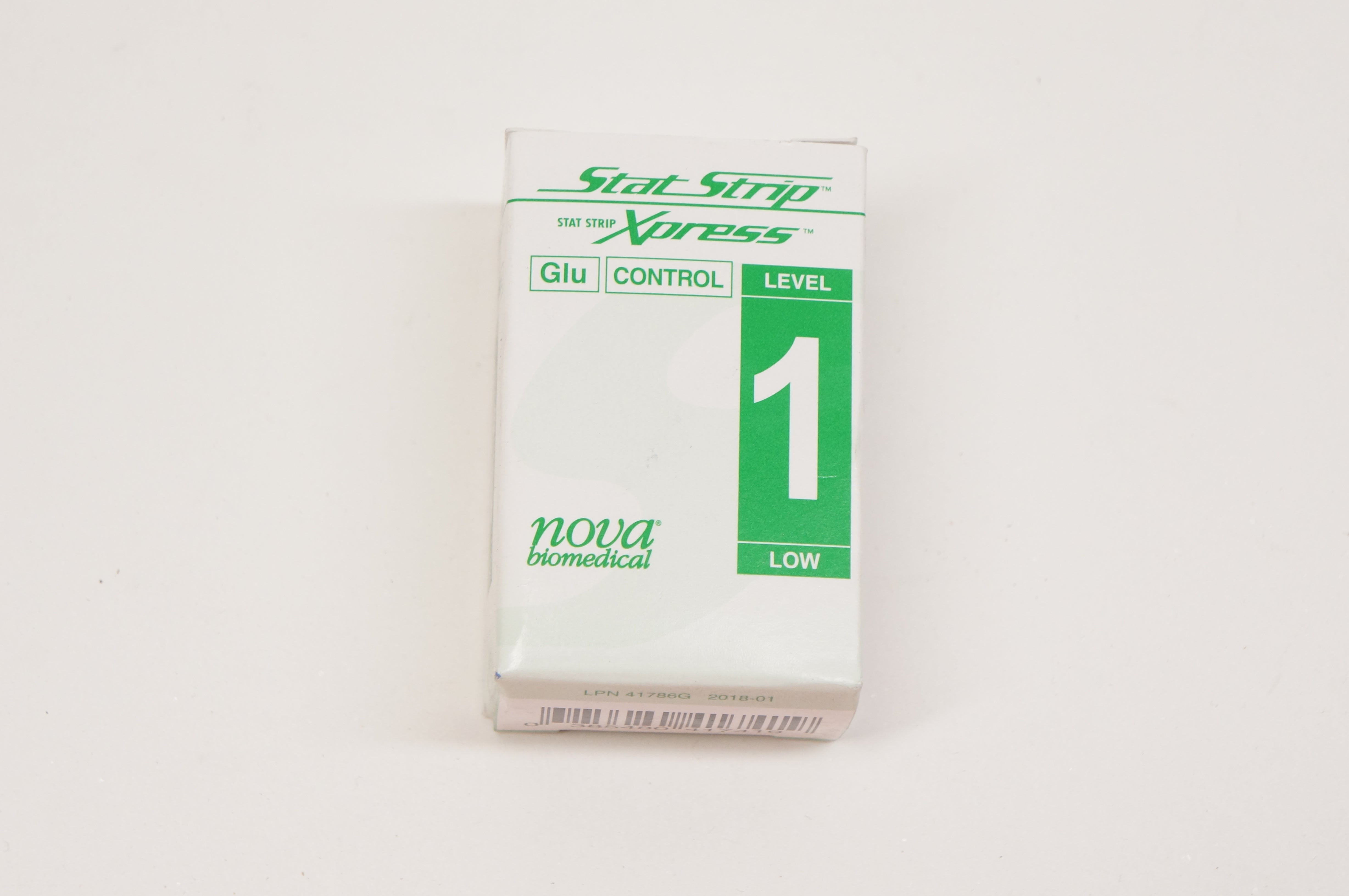 Nova Biomedical 41741 Stat Strip Xpress Glu Control Level 1 Low